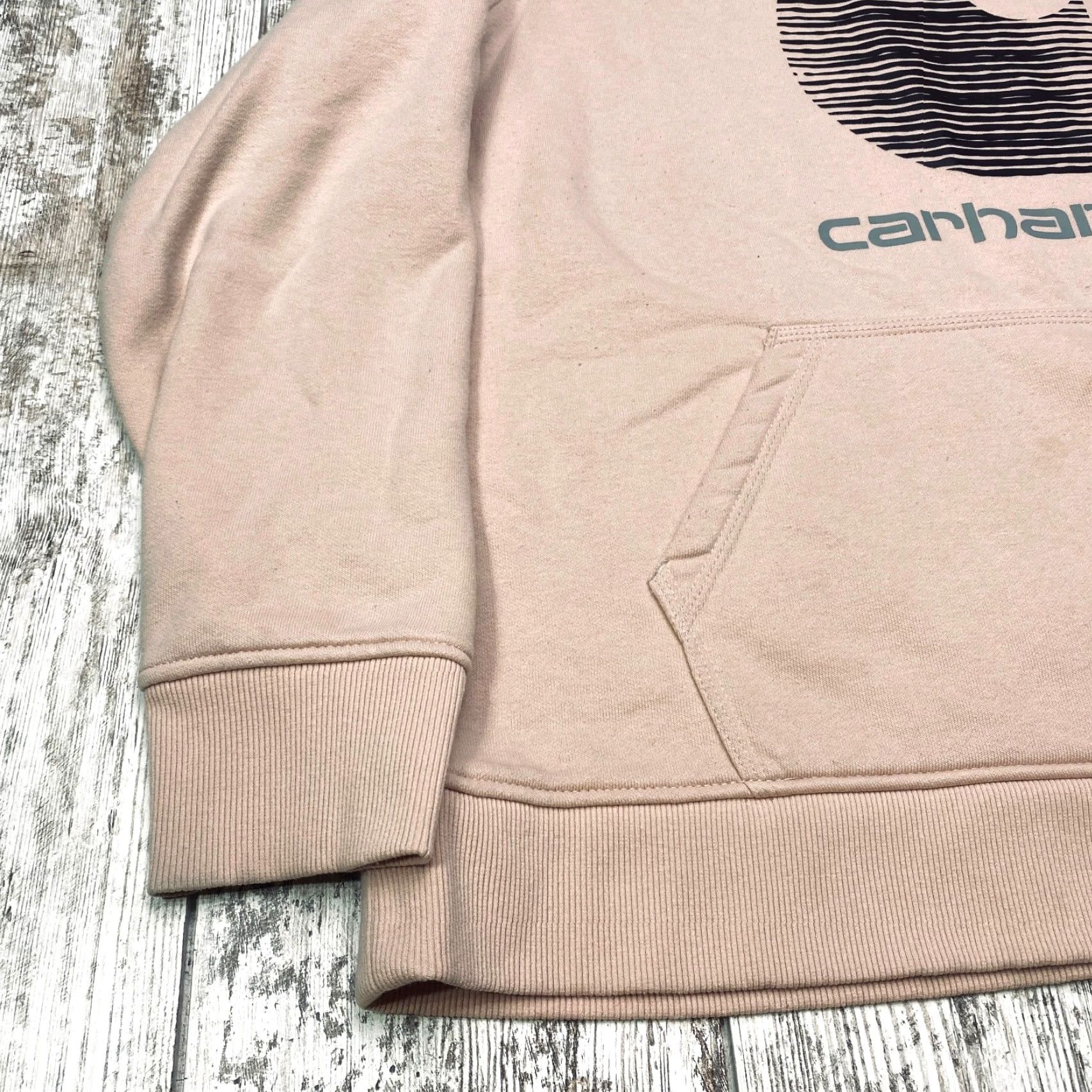 Carhartt VINTAGE Carhartt Rain Defender Hoodie Women's 2XL Pink Pullover Relaxed Fit Workwear Size XXL / US 16-18 / IT 52-54 - 3 Thumbnail