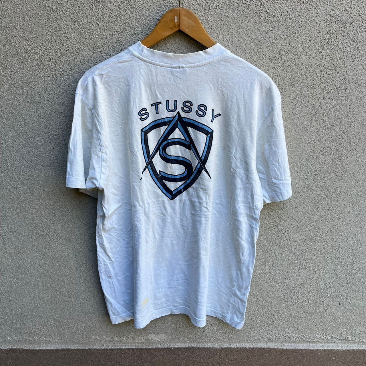 Stussy Vintage rare 90s STUSSY masonic logo Size US L / EU 52-54 / 3 - 1 Thumbnail