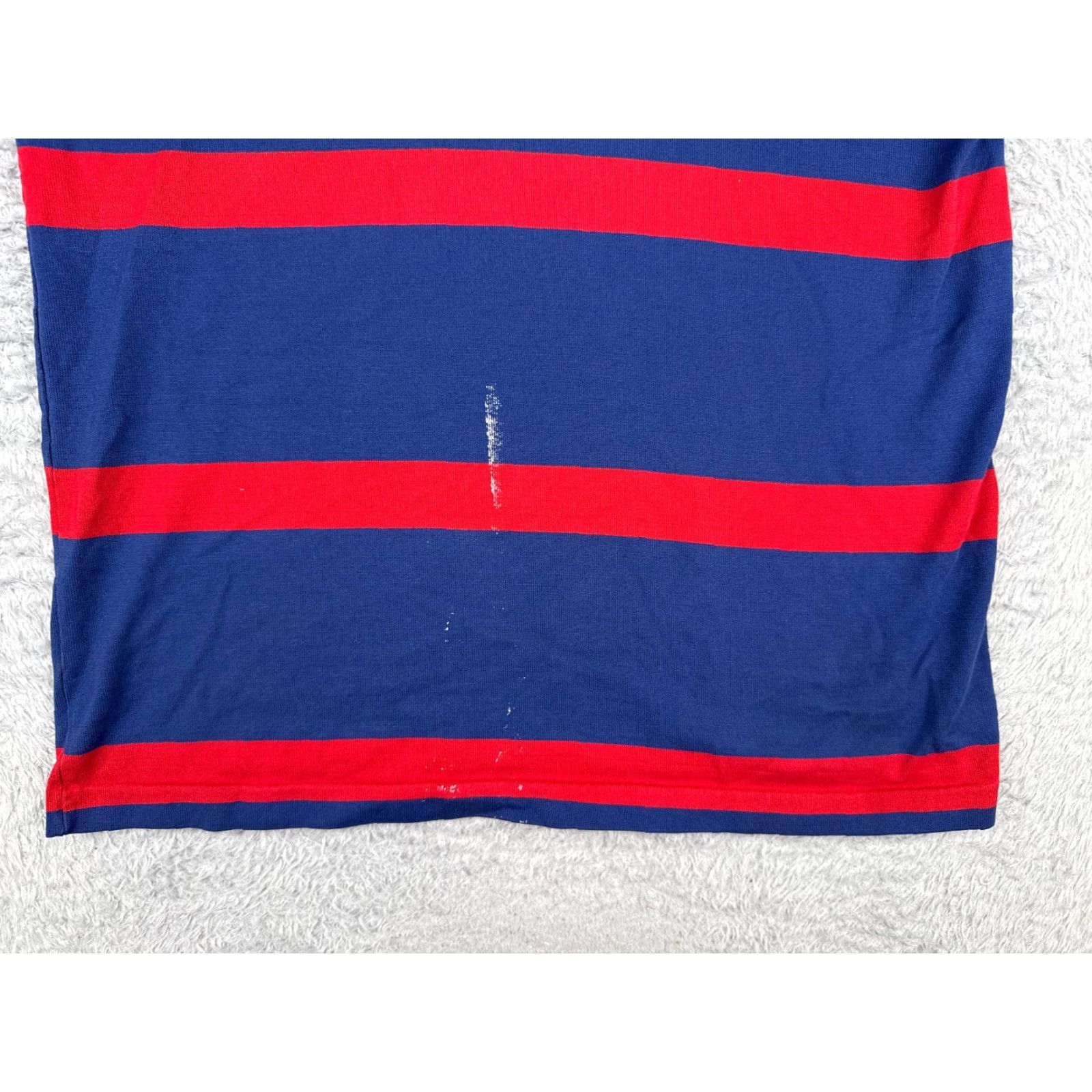 Vintage Canterbury Polo Shirt Men Large Blue Red Cotton Long Sleeve Old Collegians RUFC Size US L / EU 52-54 / 3 - 5 Thumbnail
