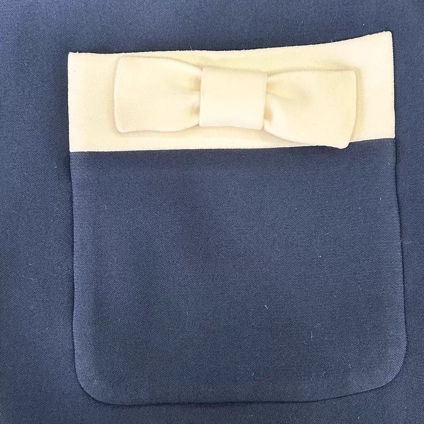 Miu Miu Miumiu Coco-Style Bow-Detail Blue Short Skirt Size 26" / US 2 / IT 38 - 6 Thumbnail