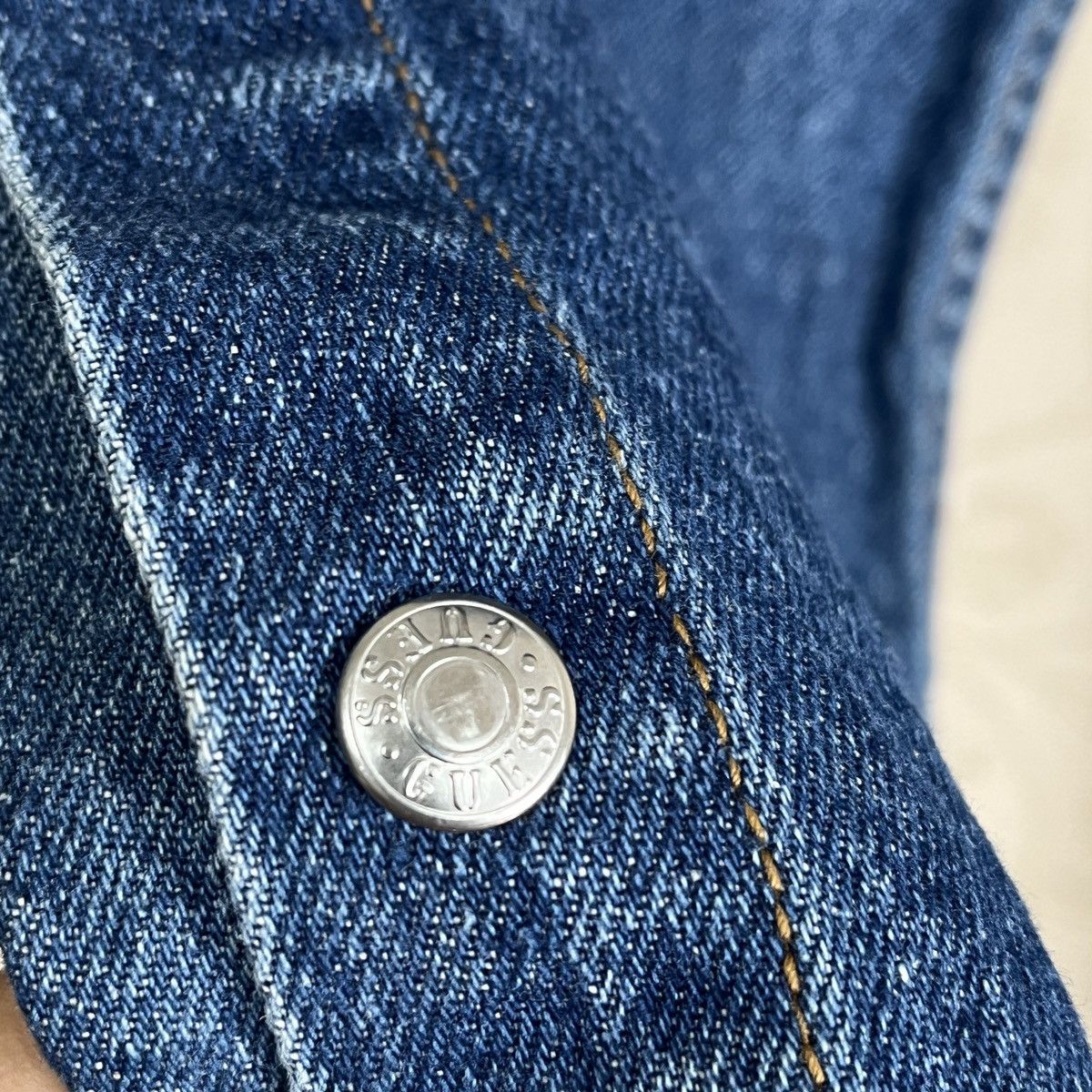Guess × Seditionaries Vintage Flare GUESS Boot Cut Leg 1990s USA Denim Size US 30 / EU 46 - 12 Thumbnail