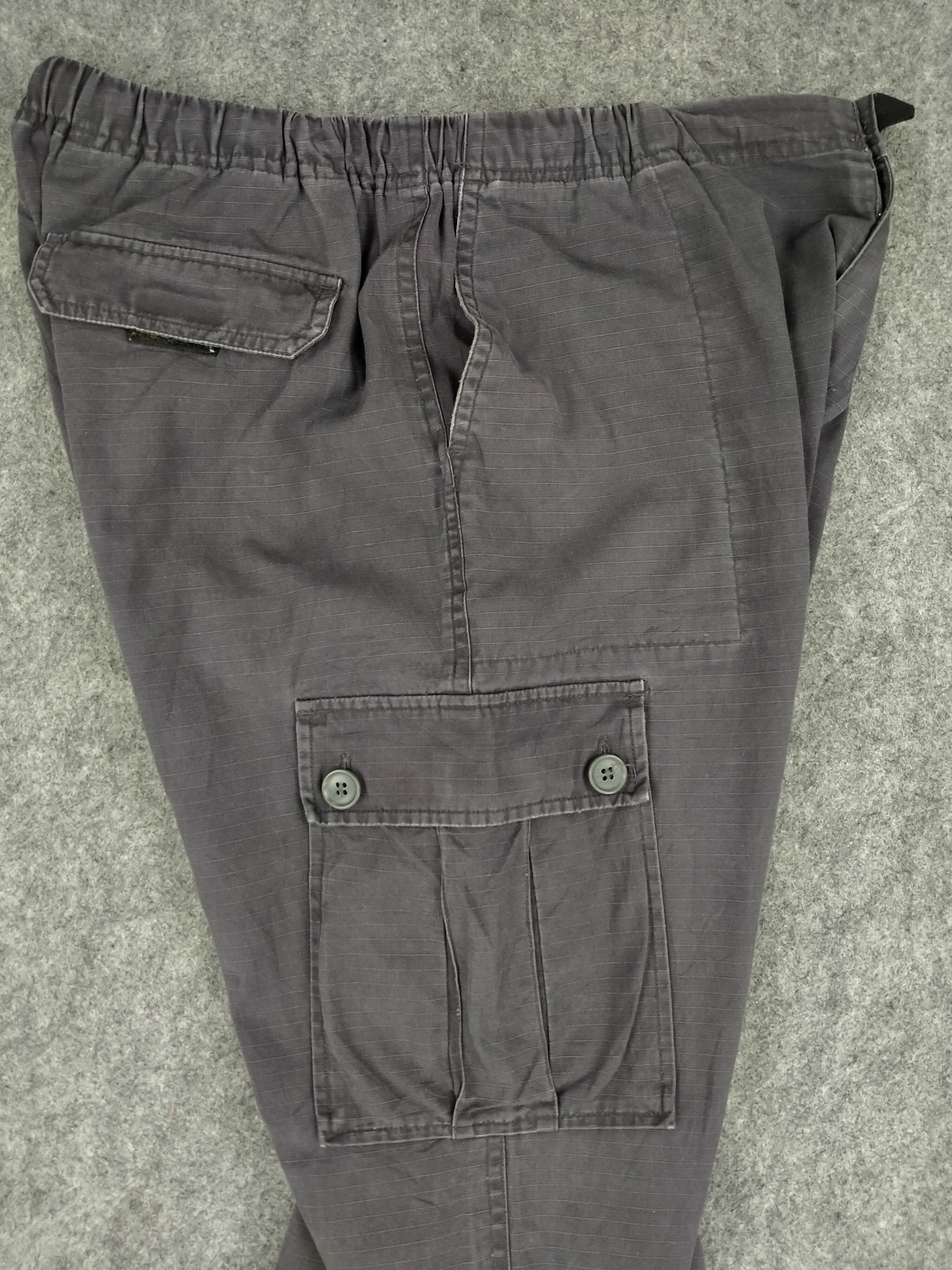 Japanese Brand Japanese Brand Elastic Cargo Pants 29x28.5 CP139 Size US 29 - 3 Thumbnail