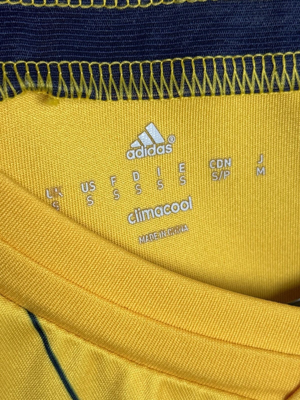 Adidas Metalist Kharkiv 14/15 Home Football Long Sleeve Jersey Size US S / EU 44-46 / 1 - 7 Thumbnail