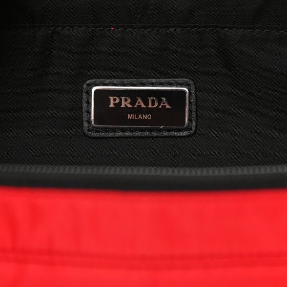 Prada Authentic PRADA Tessuto Nylon Belt Bag Red Size ONE SIZE - 12 Thumbnail