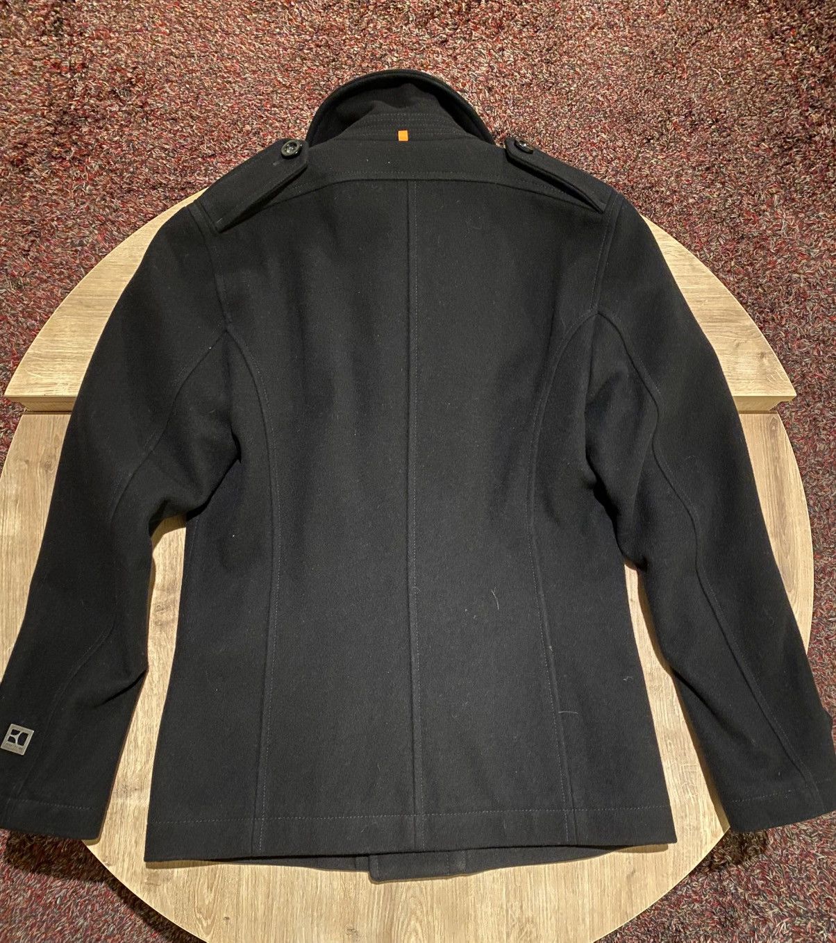 Hugo Boss Hugo Boss Orange - Wool Peacoat Jacket Size US M / EU 48-50 / 2 - 6 Thumbnail