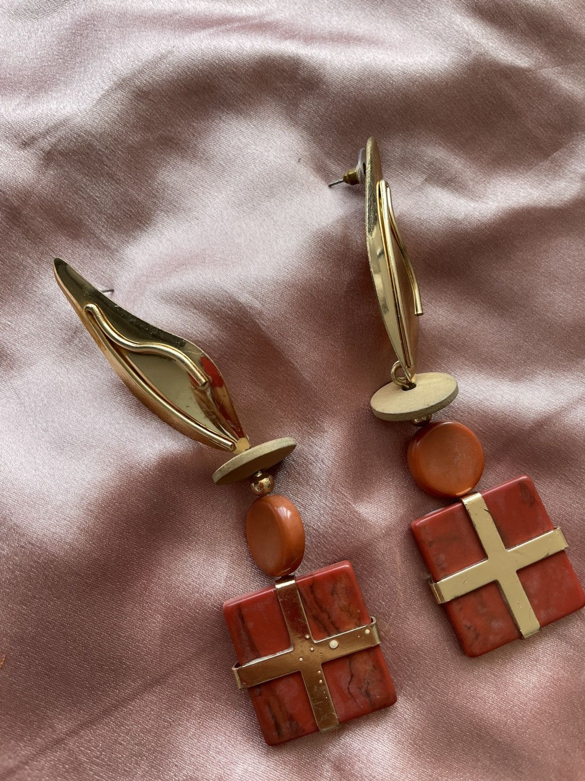 Vintage 90’s earrings Size ONE SIZE - 4 Thumbnail
