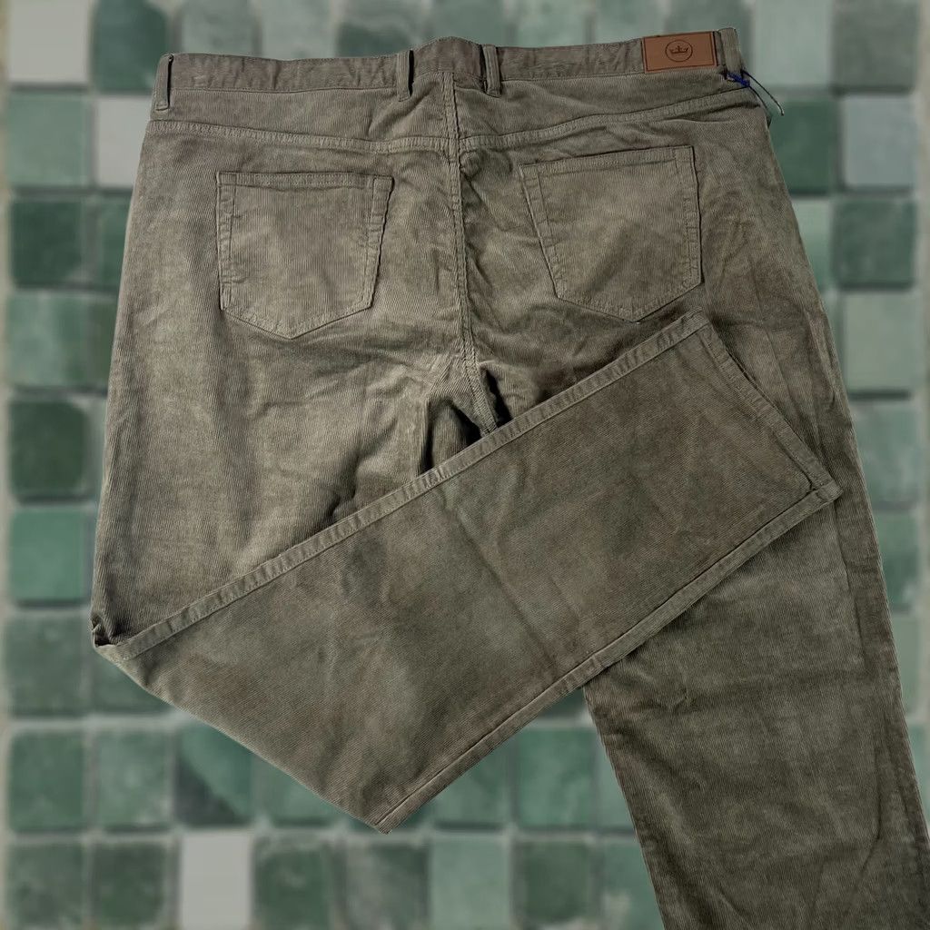 Peter Millar Peter Millar Pants Men 42x35 Juniper Corduroy Five-Pocket NWT Superior Soft Chino Classic Fit Size US 42 / EU 58 - 1 Thumbnail
