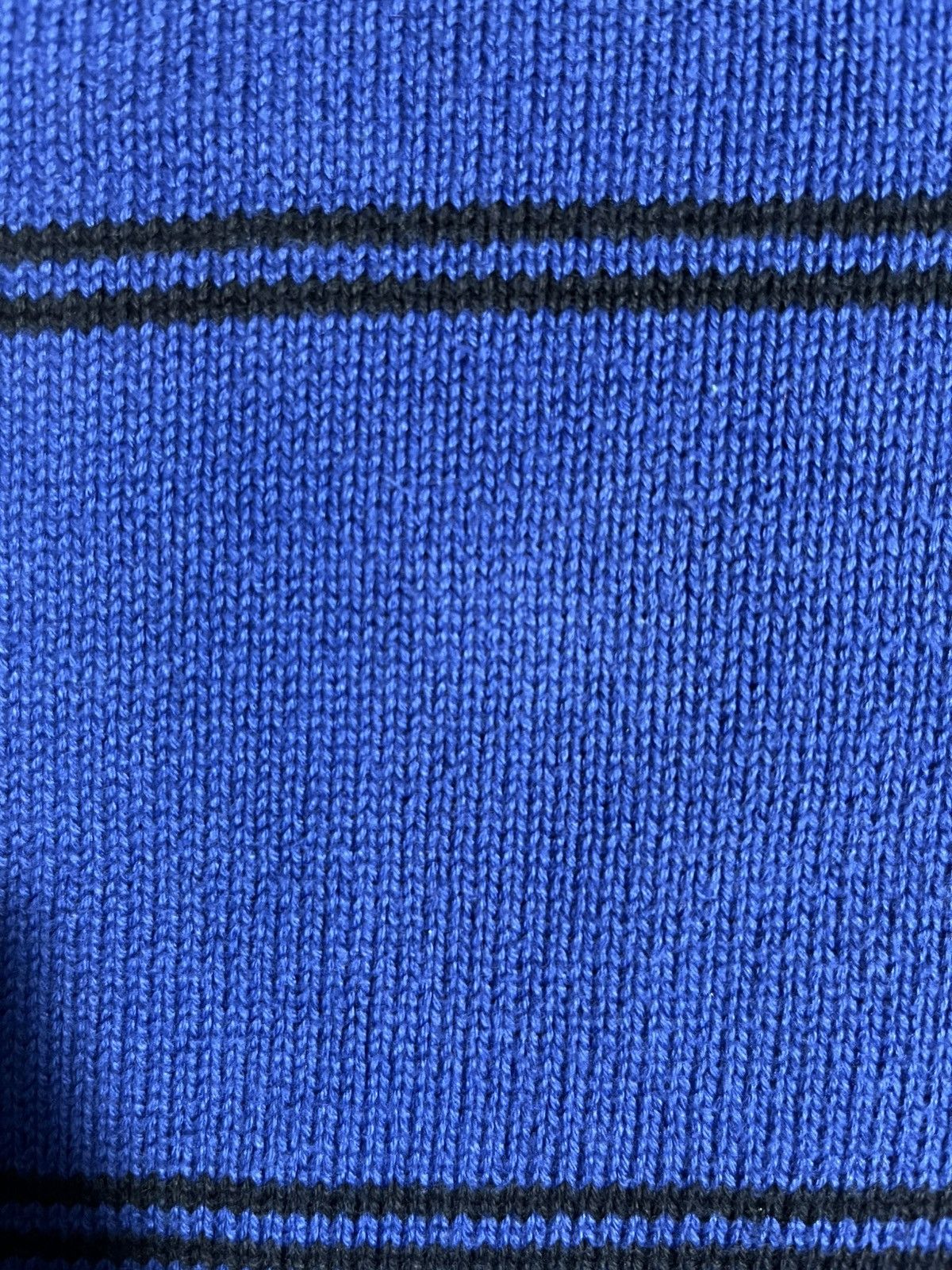 Nautica × Vintage Nautica Blue Black Striped Sweater XL Size US XL / EU 56 / 4 - 4 Thumbnail