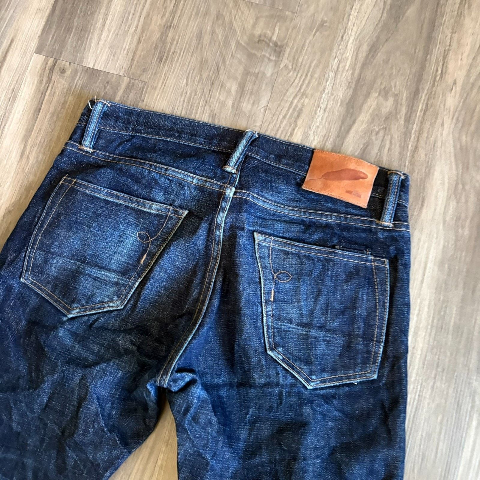 Rogue Territory Rogue Territory RGT Stanton Slim Selvedge Denim Jeans 29x36 Size US 29 - 11 Thumbnail