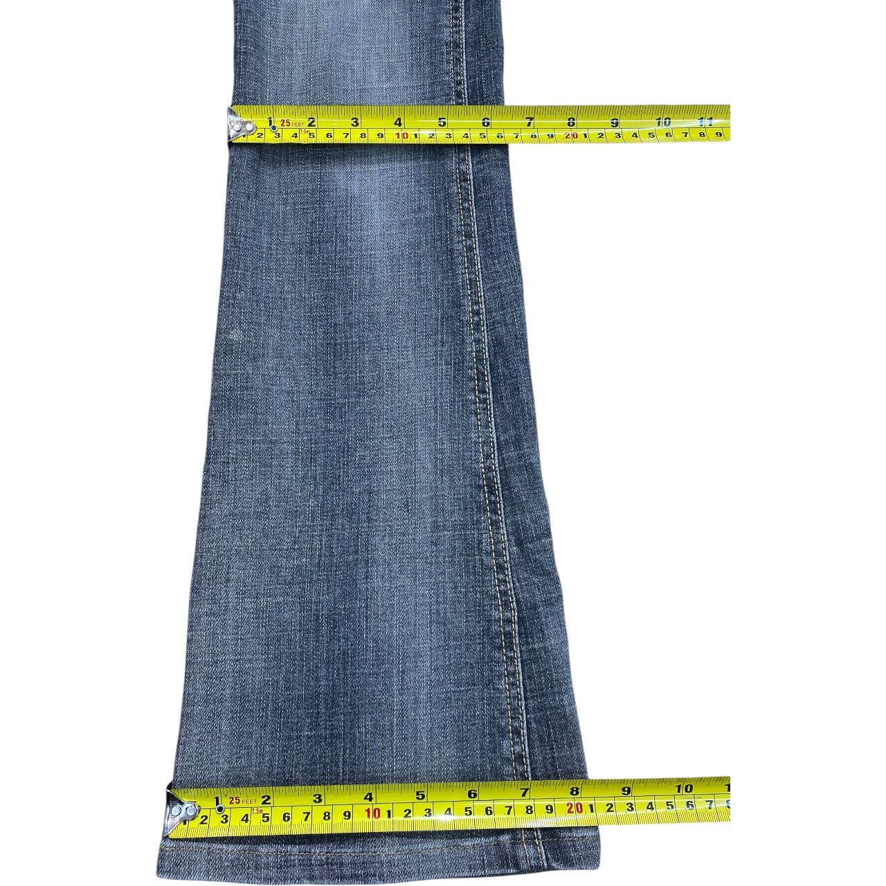 Edwin Edwin 503 Faded Black Wash Style Flare Jeans Size US 28 / EU 44 - 8 Thumbnail