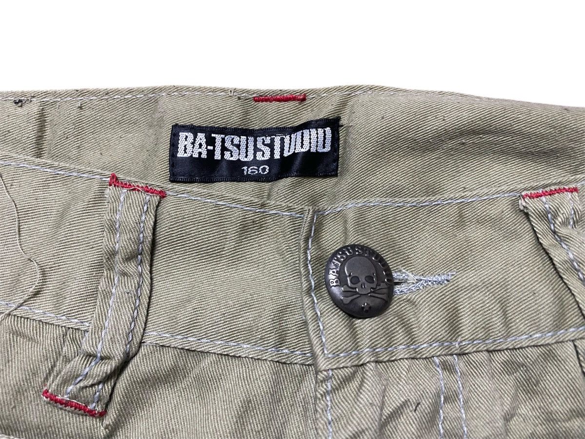 Japanese Brand Bat-su Studio Cropped Pants Streetwear Fashion Size US 30 / EU 46 - 6 Thumbnail