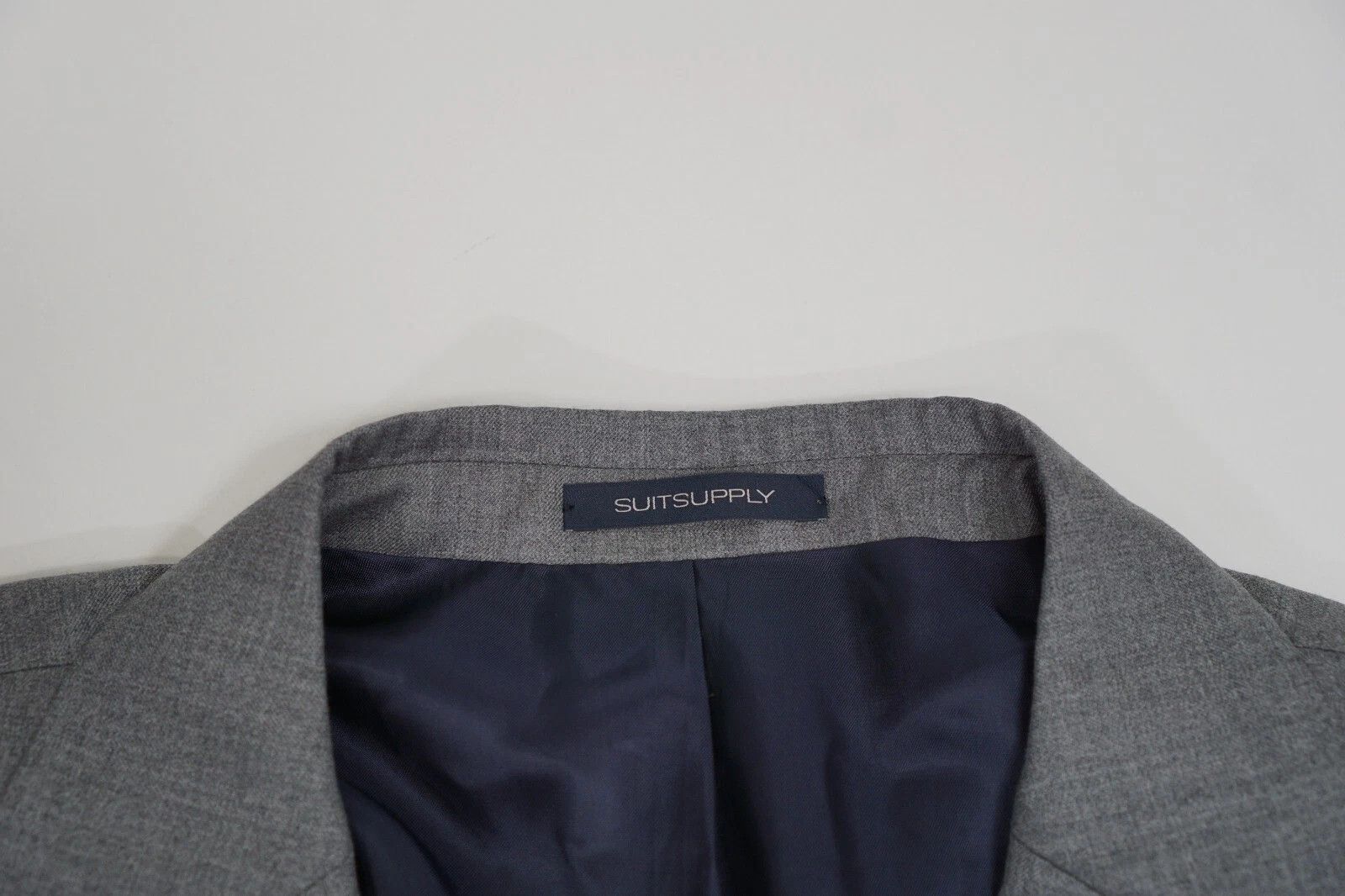 Suitsupply Men Suitsupply Blazer La Spalla Grey Vitale Barberis US56S Size 54L - 3 Thumbnail