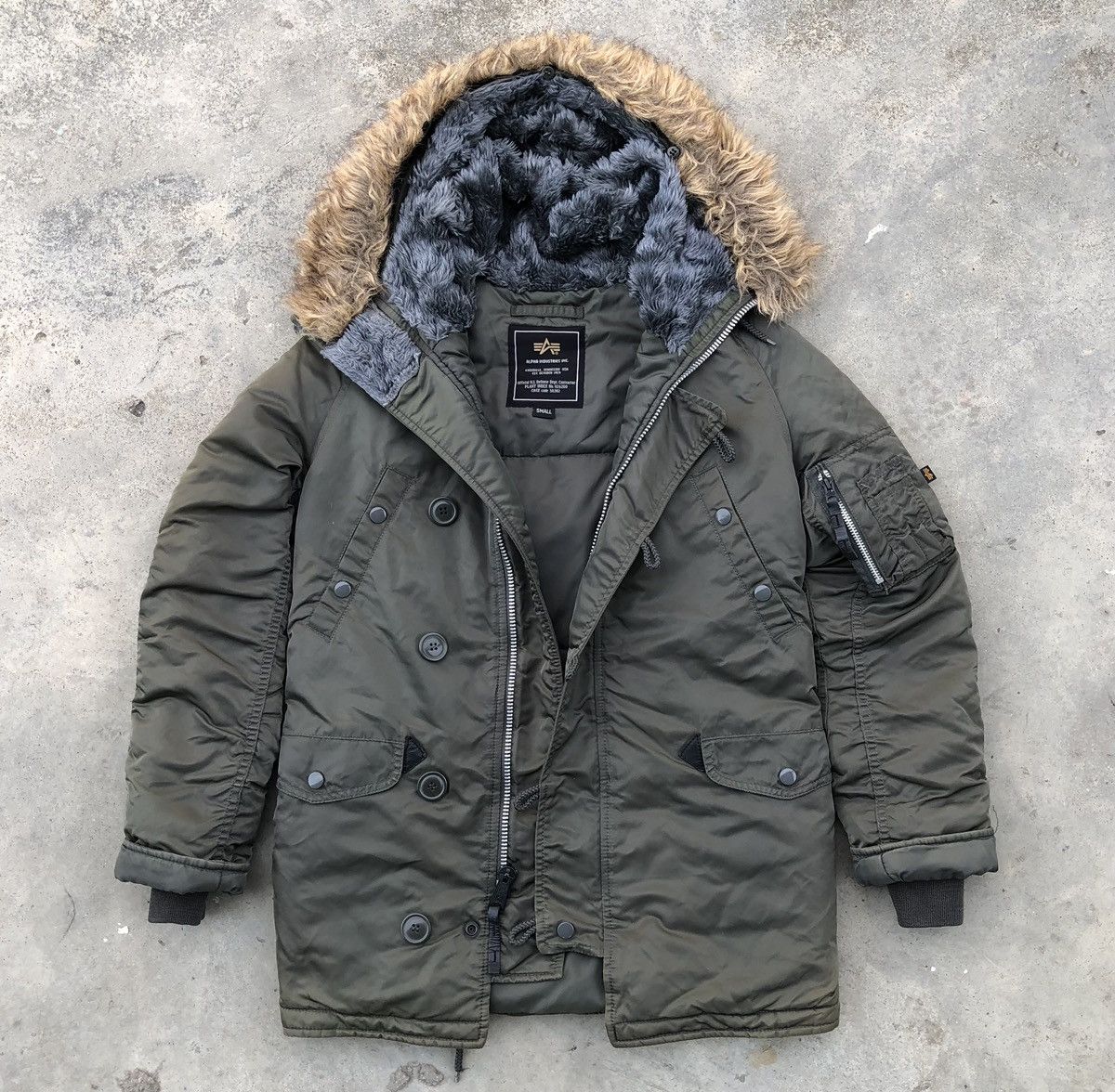 Alpha Industries VTG Alpha Industries Extreme Cold Weather Type N-3B Jacket Size US S / EU 44-46 / 1 - 2 Thumbnail