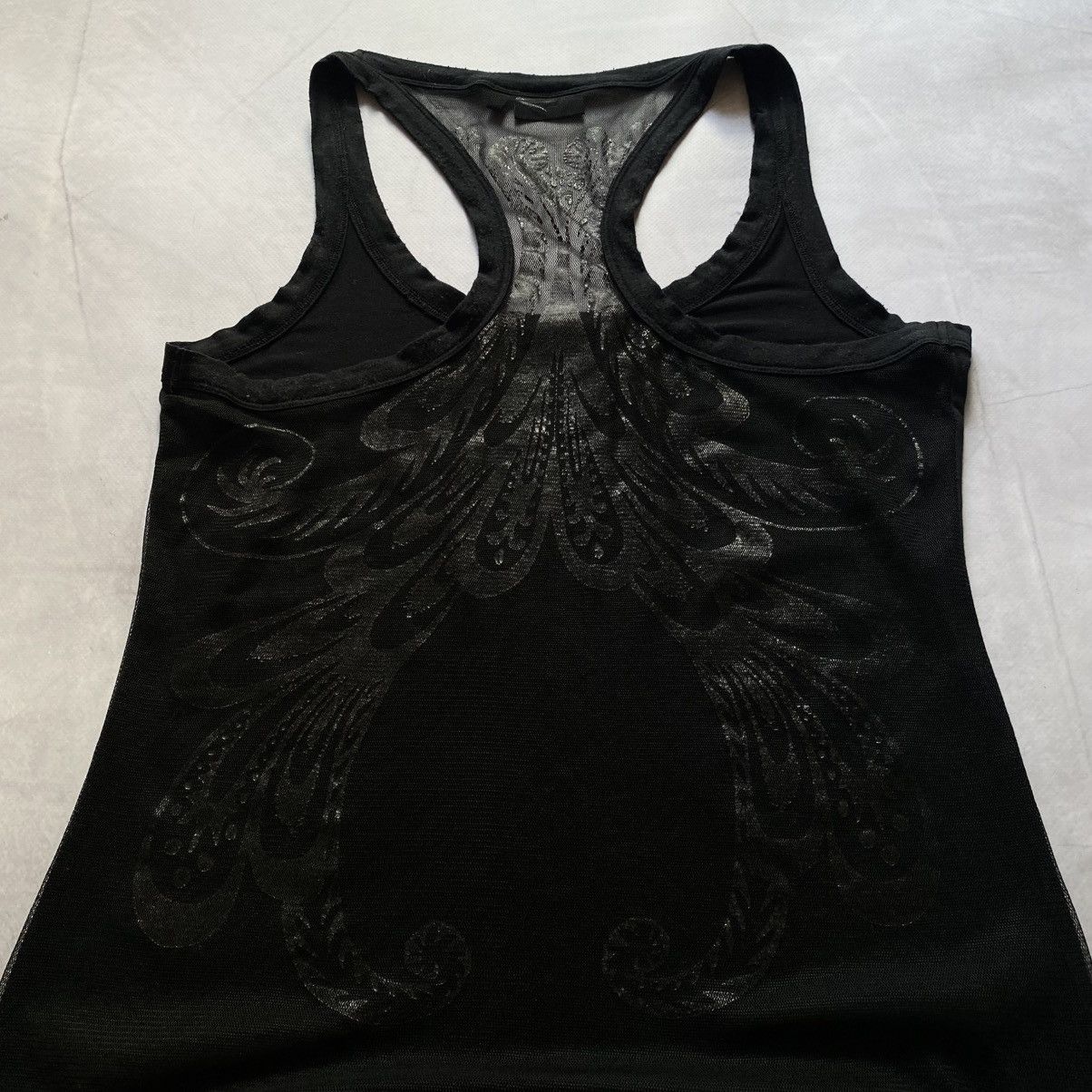 Hysteric Glamour Y2K Miss Sixty Tank Top Mesh Big Print Hysteric Glamour Vibe Size M / US 6-8 / IT 42-44 - 2 Thumbnail