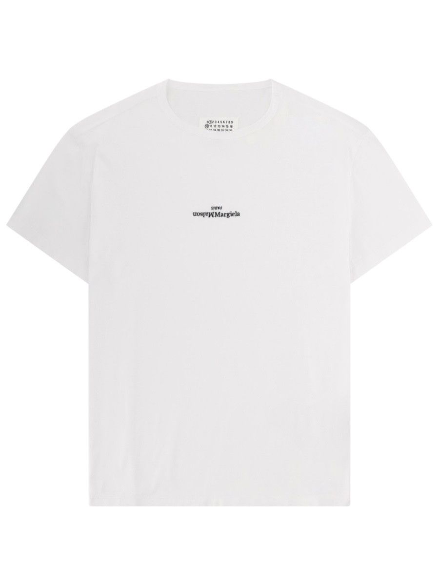 Maison Margiela MAISON MARGIELA T-SHIRT IN COTONE - WHITE (IT 50) Size US L / EU 52-54 / 3 - 1 Thumbnail
