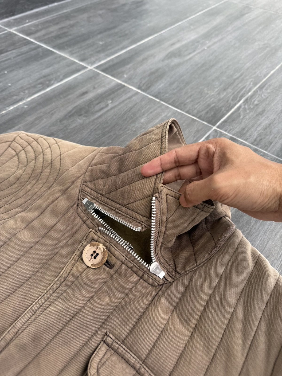 Maison MIHARA YASUHIRO SS04 Distress Maison Mihara Yasuhiro Survival/Hunting Jacket Size US S / EU 44-46 / 1 - 7 Thumbnail