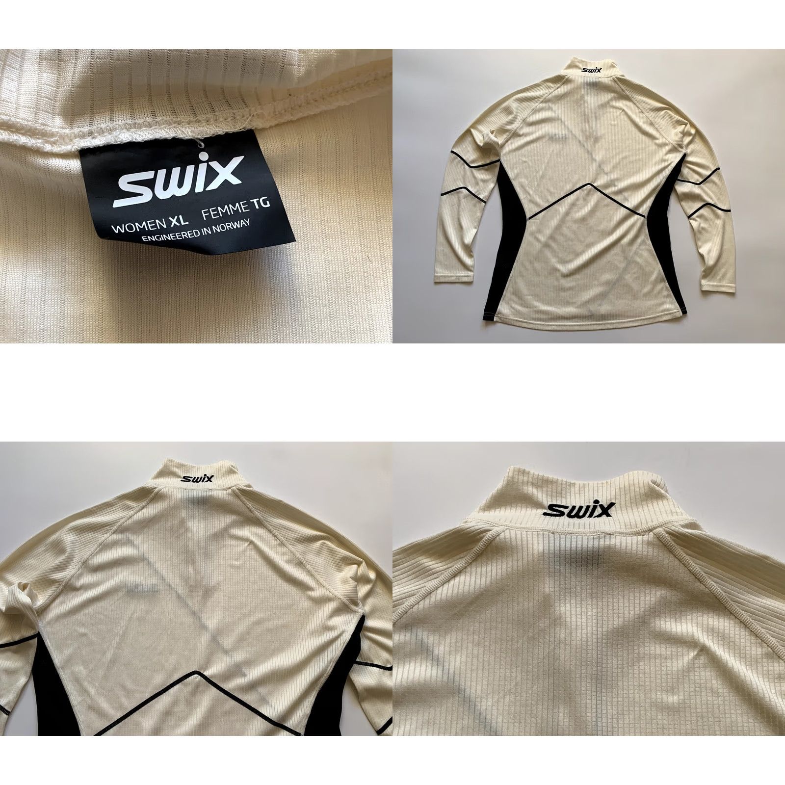 Vintage Swix Polaris Women's XL Warm Stretch Soft Training Top Size XL / US 12-14 / IT 48-50 - 8 Thumbnail