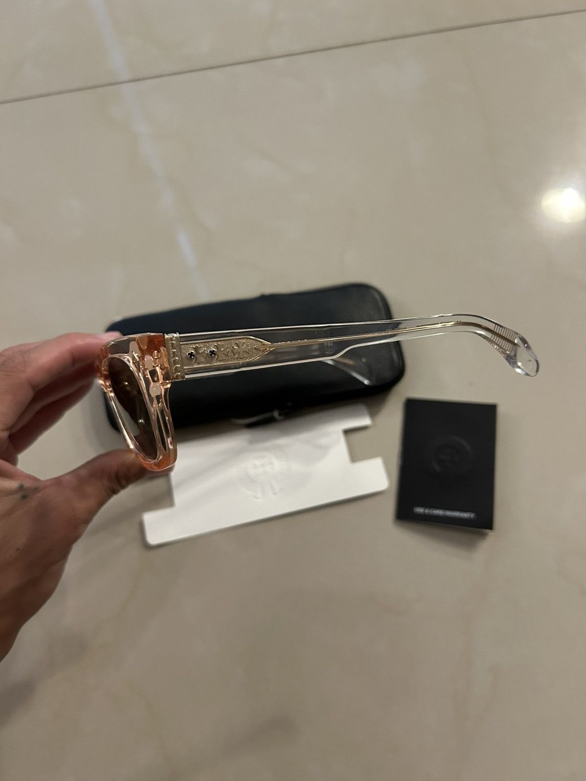 Chrome Hearts Chrome Hearts Dick Fitzner Sunglasses Size ONE SIZE - 3 Thumbnail