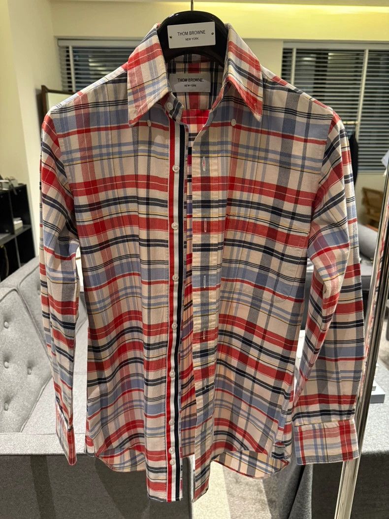 Thom Browne Rare plaid shirt 2503-Nextarrow