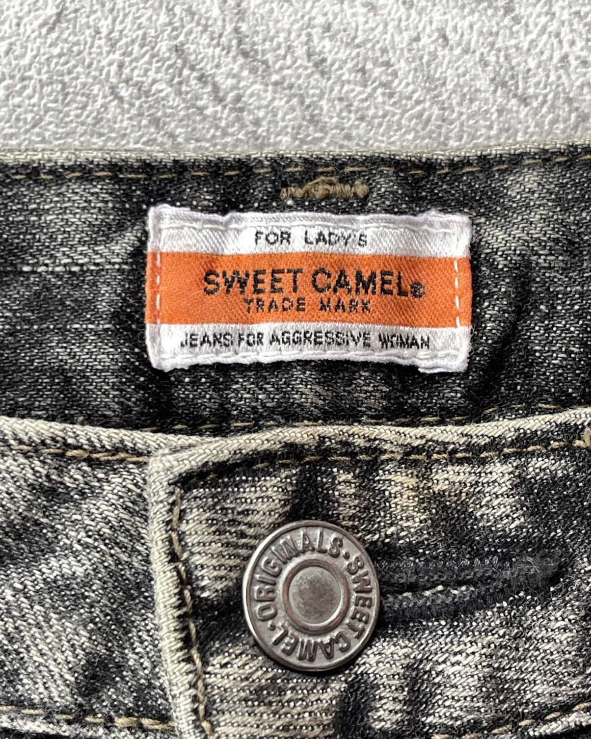 Japanese Brand Sweet Camel Whisker Flare Jean Size 24" / US 00 / IT 34 - 4 Thumbnail