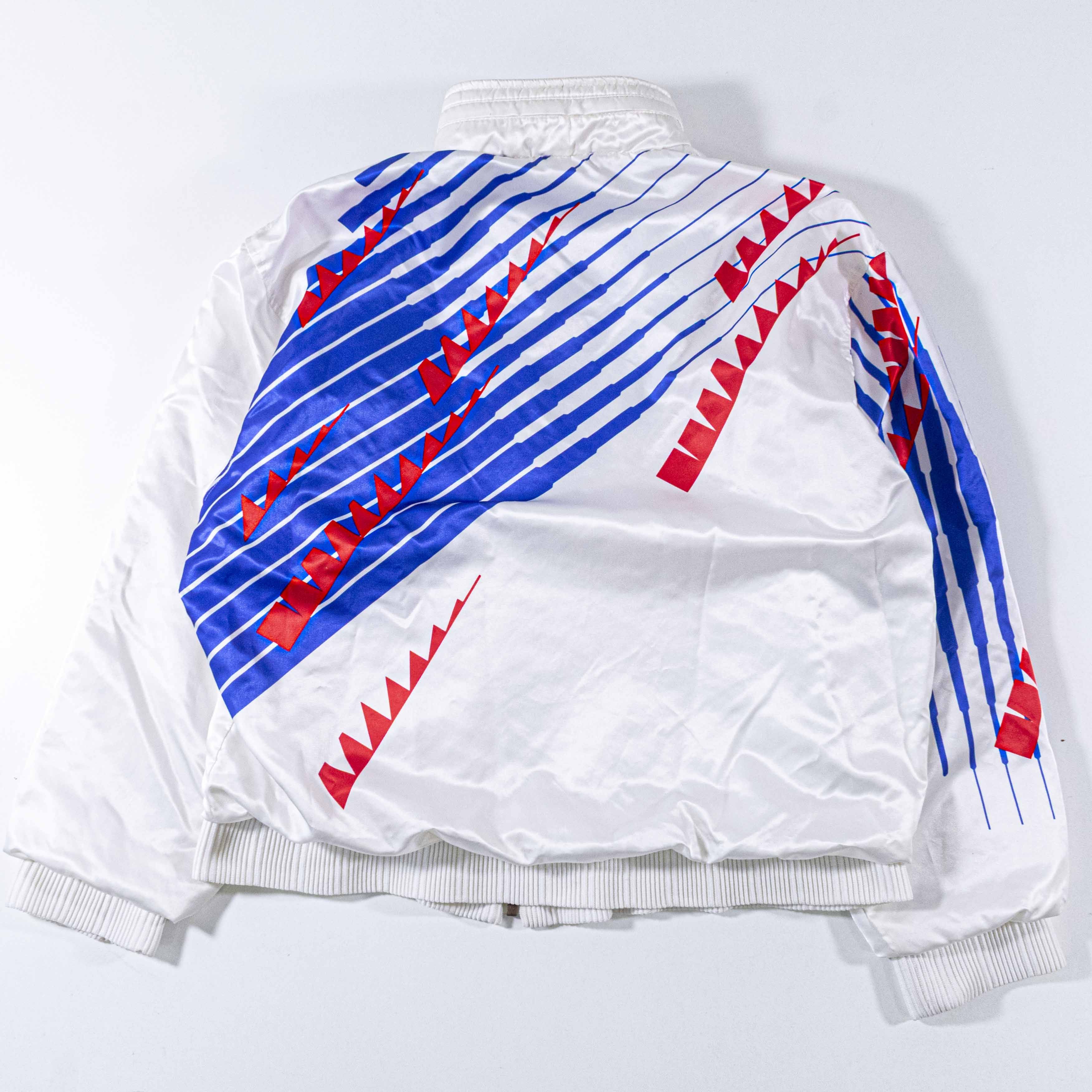 Adidas 1992 Japan National Team Adidas Tracksuit JASPO O Soccer Size US M / EU 48-50 / 2 - 8 Thumbnail