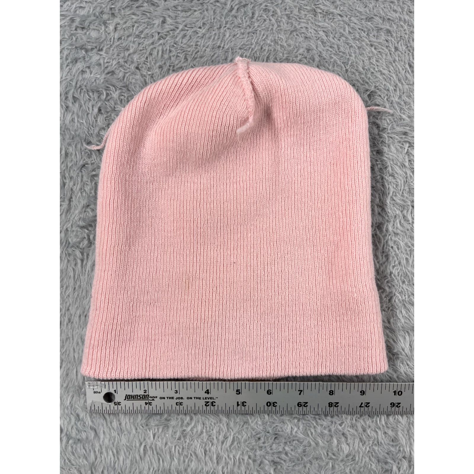 Pinko New York City Beanie Womens One Size Pink Embroidered 100% Acrylic Skate Size ONE SIZE - 5 Thumbnail