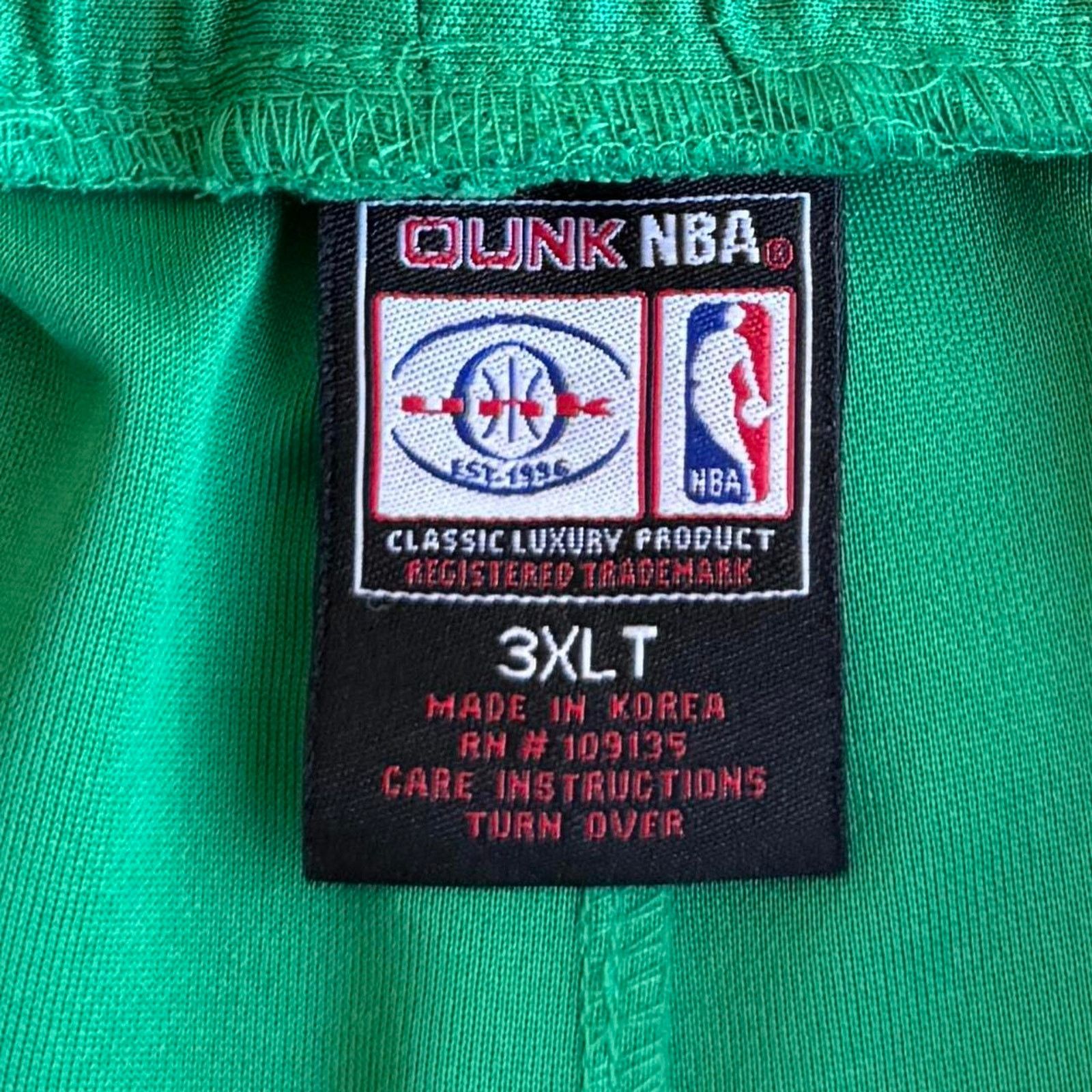 NBA × Vintage Boston Celtics NBA Embroidered Baggy Wide Leg Y2K Sweatpants Size US 42 / EU 58 - 6 Thumbnail