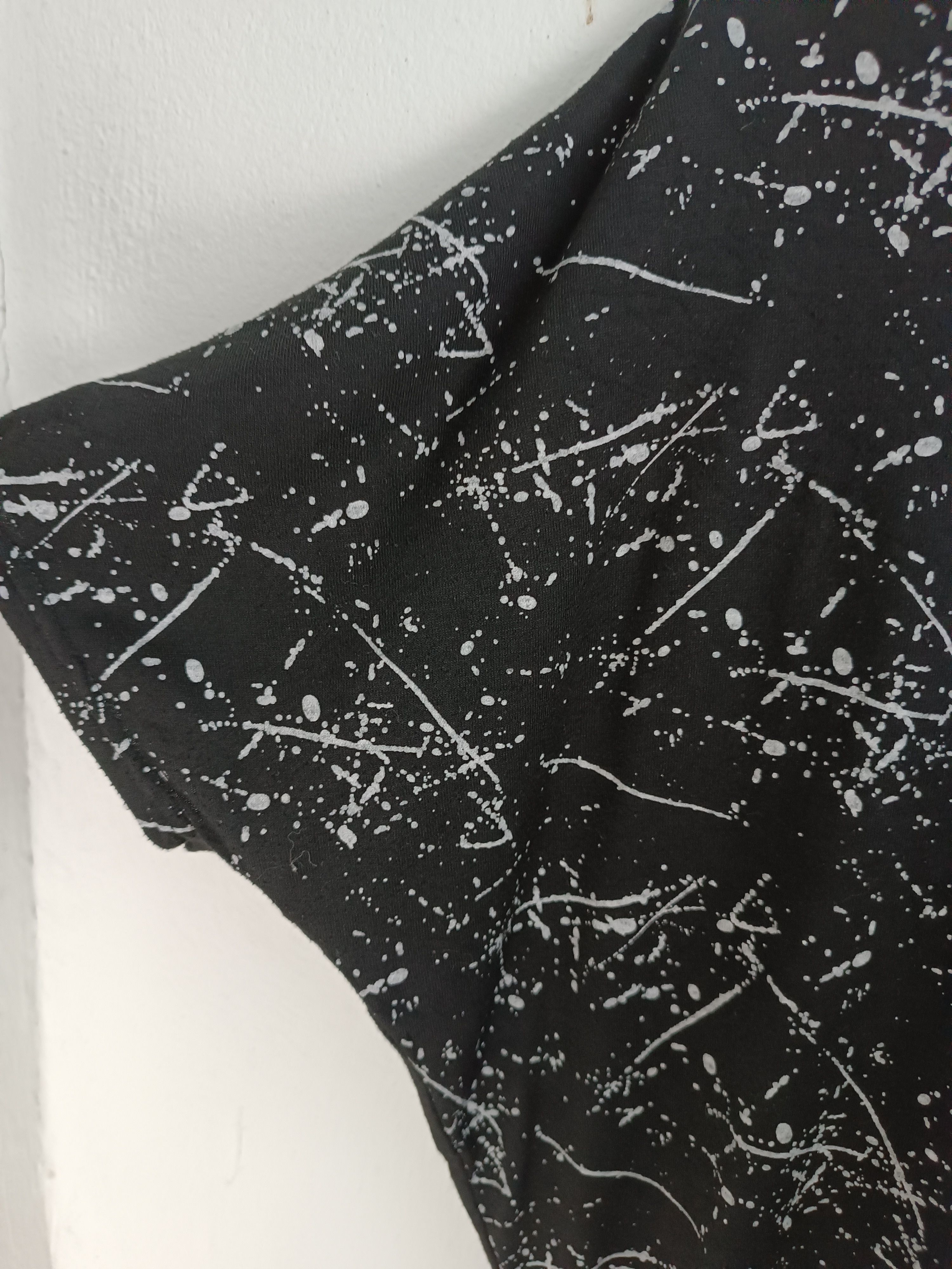 Japanese Brand VINTAGE PAINT SPLATTER ZIPPER OVERSIZE PUNK GRUNGE STYLE Size M / US 6-8 / IT 42-44 - 18 Thumbnail