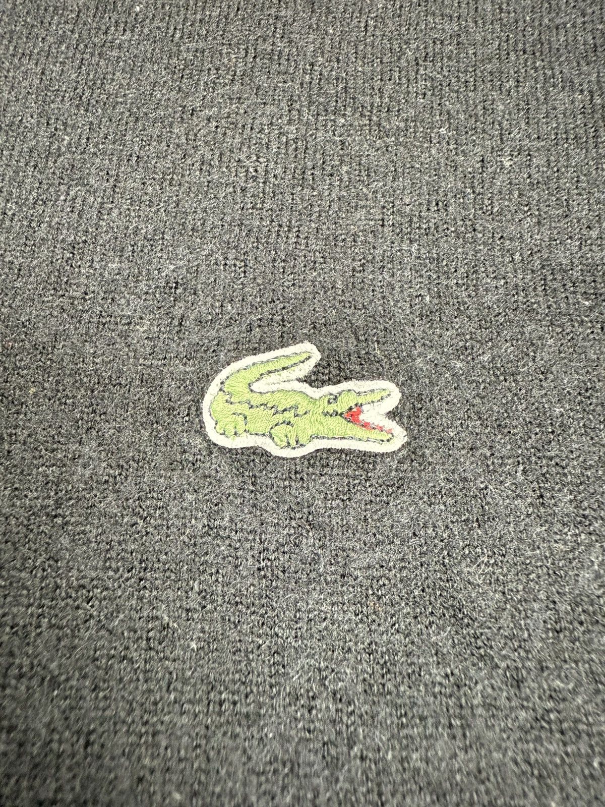 Lacoste Vintage Lacoste Wool Knit Sweater Cardigan Size US S / EU 44-46 / 1 - 3 Thumbnail