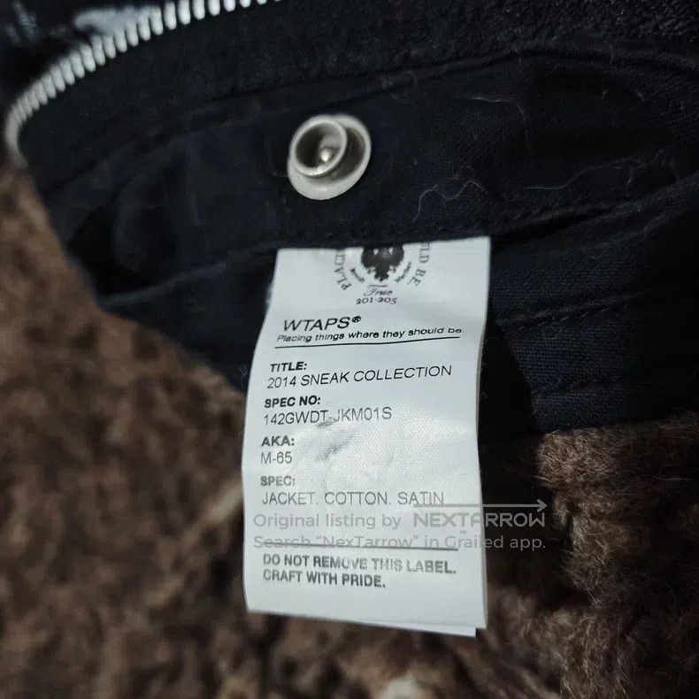 Wtaps Wtaps Military style cotton jacket Size US S / EU 44-46 / 1 - 9 Thumbnail