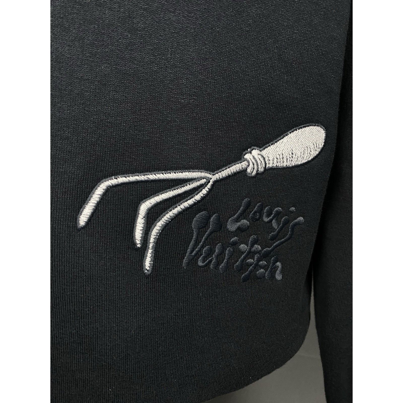 Louis Vuitton NWT Louis Vuitton Multi-Tools Embroidered Men's Black Hoodi Size US XXL / EU 58 / 5 - 12 Thumbnail