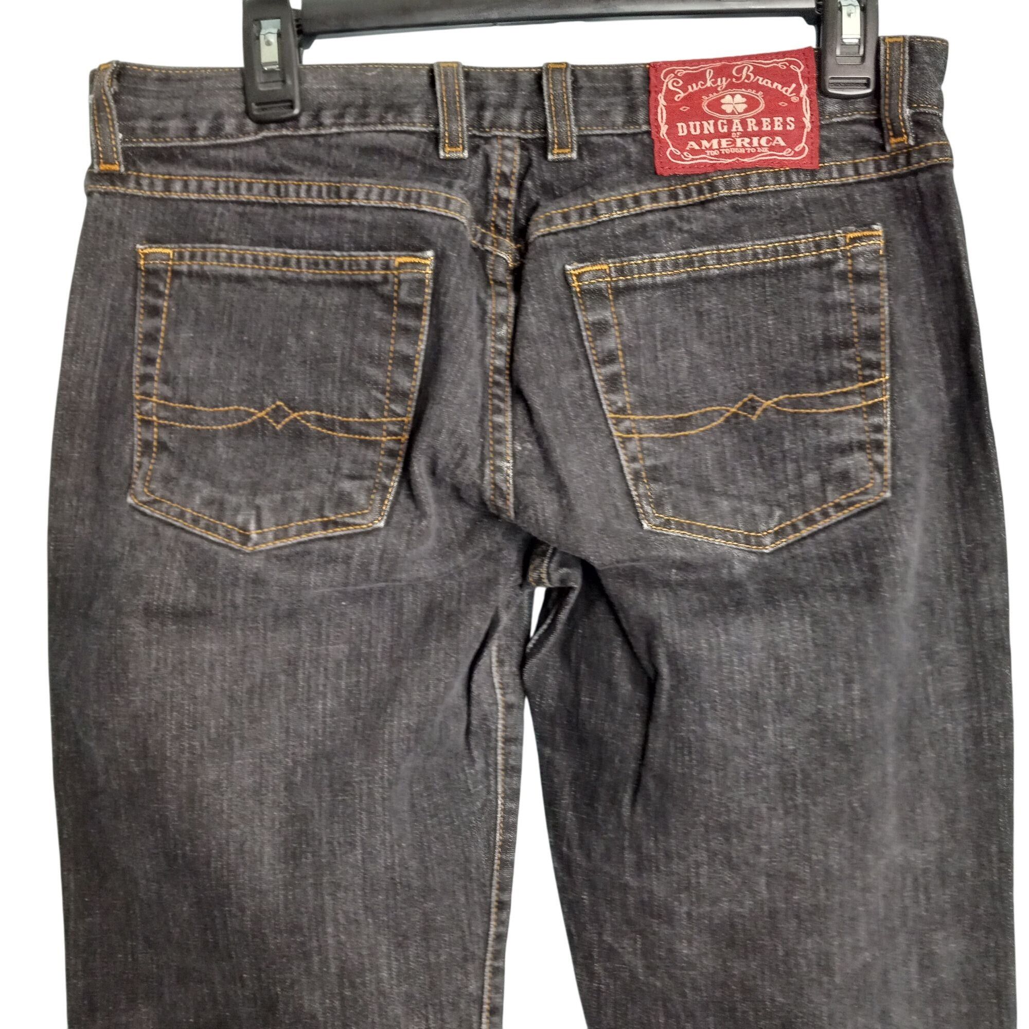 Lucky Brand Lucky Brand Size 10/30 Jeans Womens Mid Rise Flare Blue Deni Size 32" / US 10 / IT 46 - 8 Thumbnail