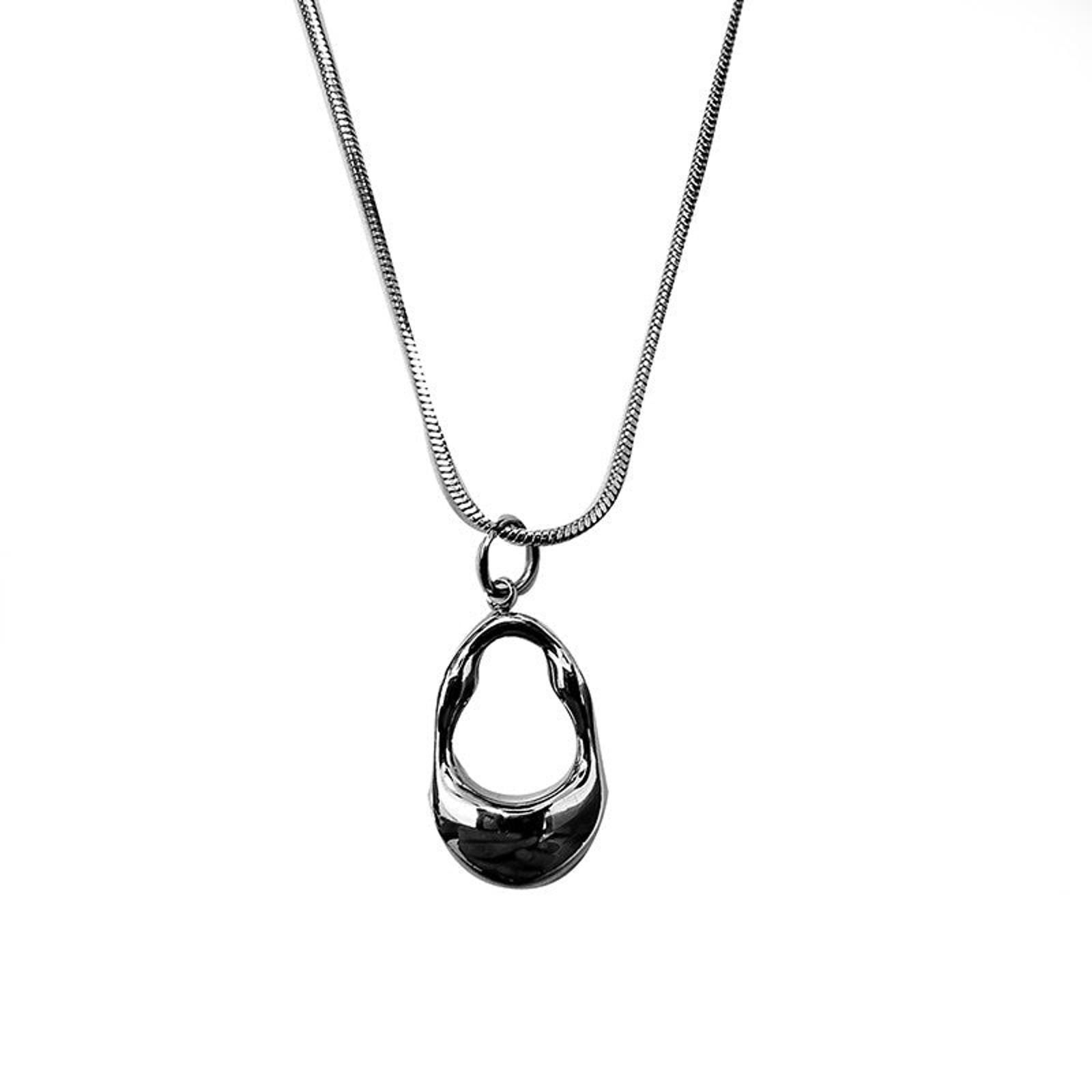 Jewelry Stylish Silver Pendant Necklace Size ONE SIZE - 5 Thumbnail