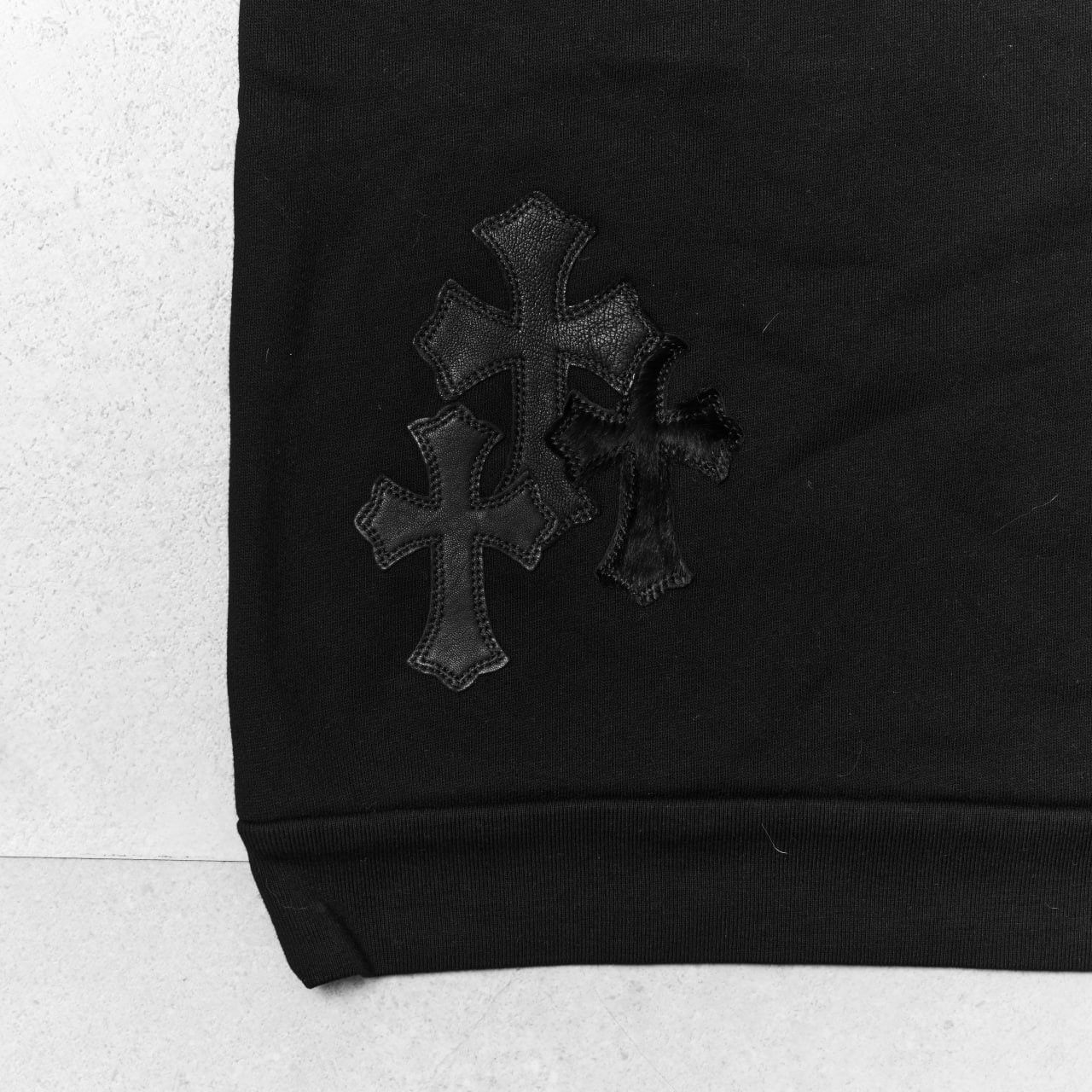 Chrome Hearts CHROME HEARTS PAPER JAM CEMETERY CROSS PATCH BLACK SWEATER Size US M / EU 48-50 / 2 - 4 Thumbnail
