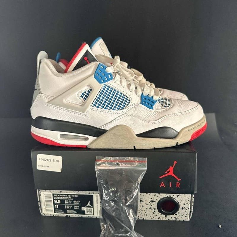 air jordan 4 retro size 9.5