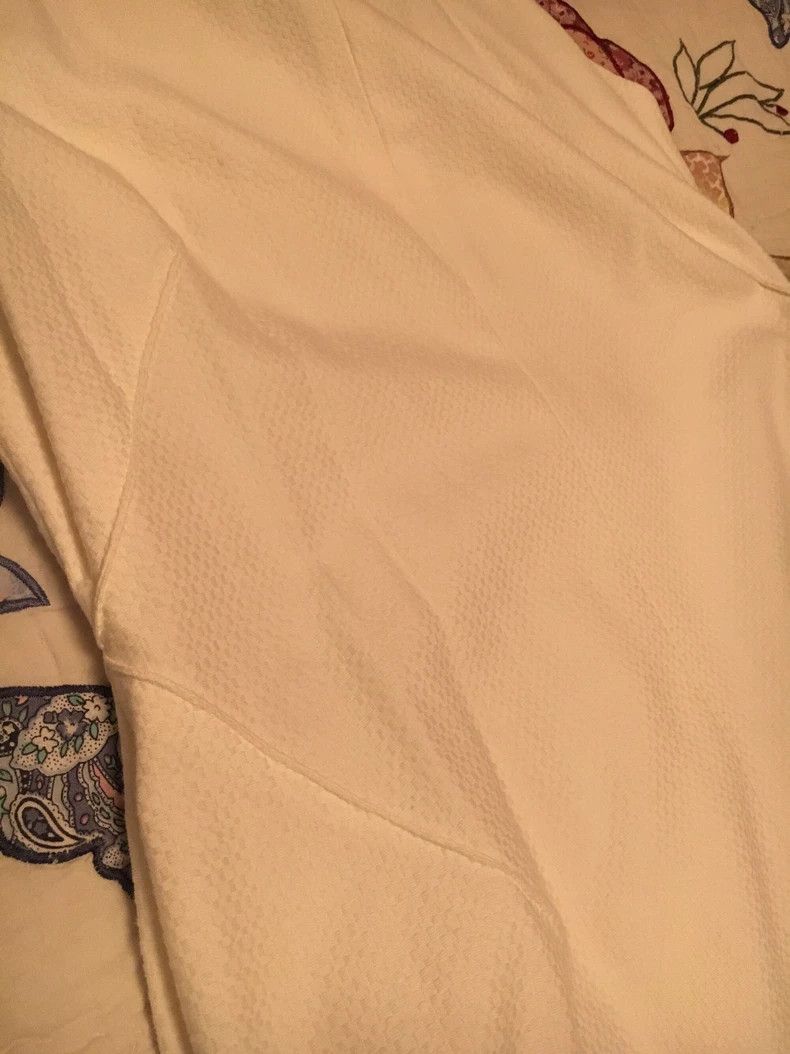 Loro Piana LORO PIANA White cotton jacquard vest skirt Size XS / US 0-2 / IT 36-38 - 6 Thumbnail