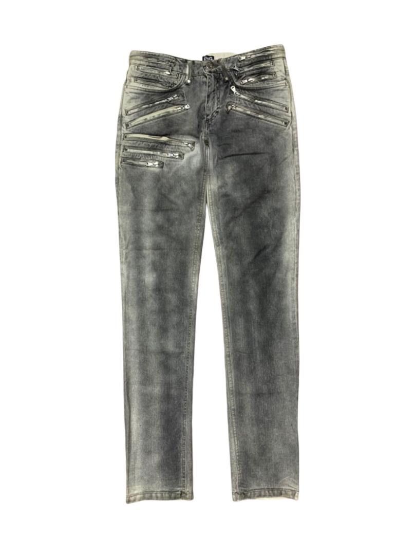 Dolce & Gabbana Dolce Gabbana Bondage Stone Wash Tight Slim Fit Denim Size US 30 / EU 46 - 2 Thumbnail