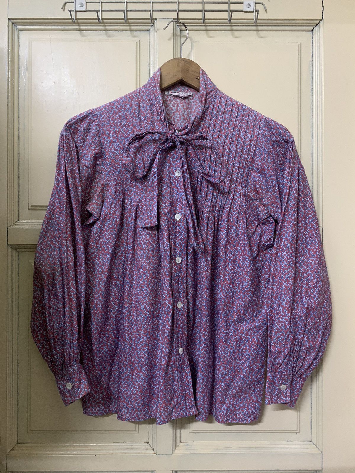 Saint Laurent Paris 💥Vtg Saint Laurent Paris Blouse Shirt Size S / US 4 / IT 40 - 1 Thumbnail