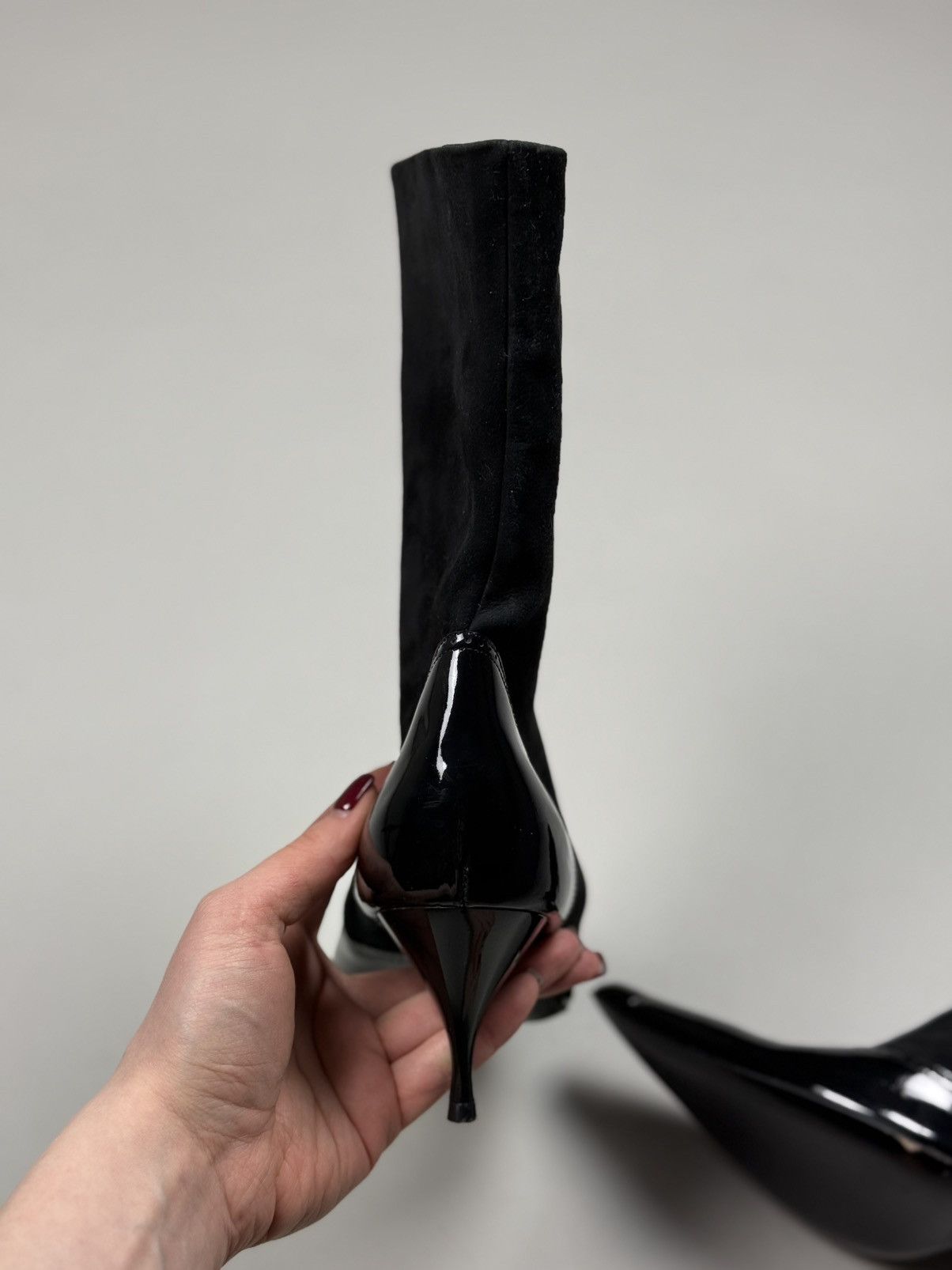 Marc Jacobs Marc Jacobs Heeled Full Zip Leather Suede Ankle Boots Shoes Size US 9.5 / IT 39.5 - 12 Thumbnail