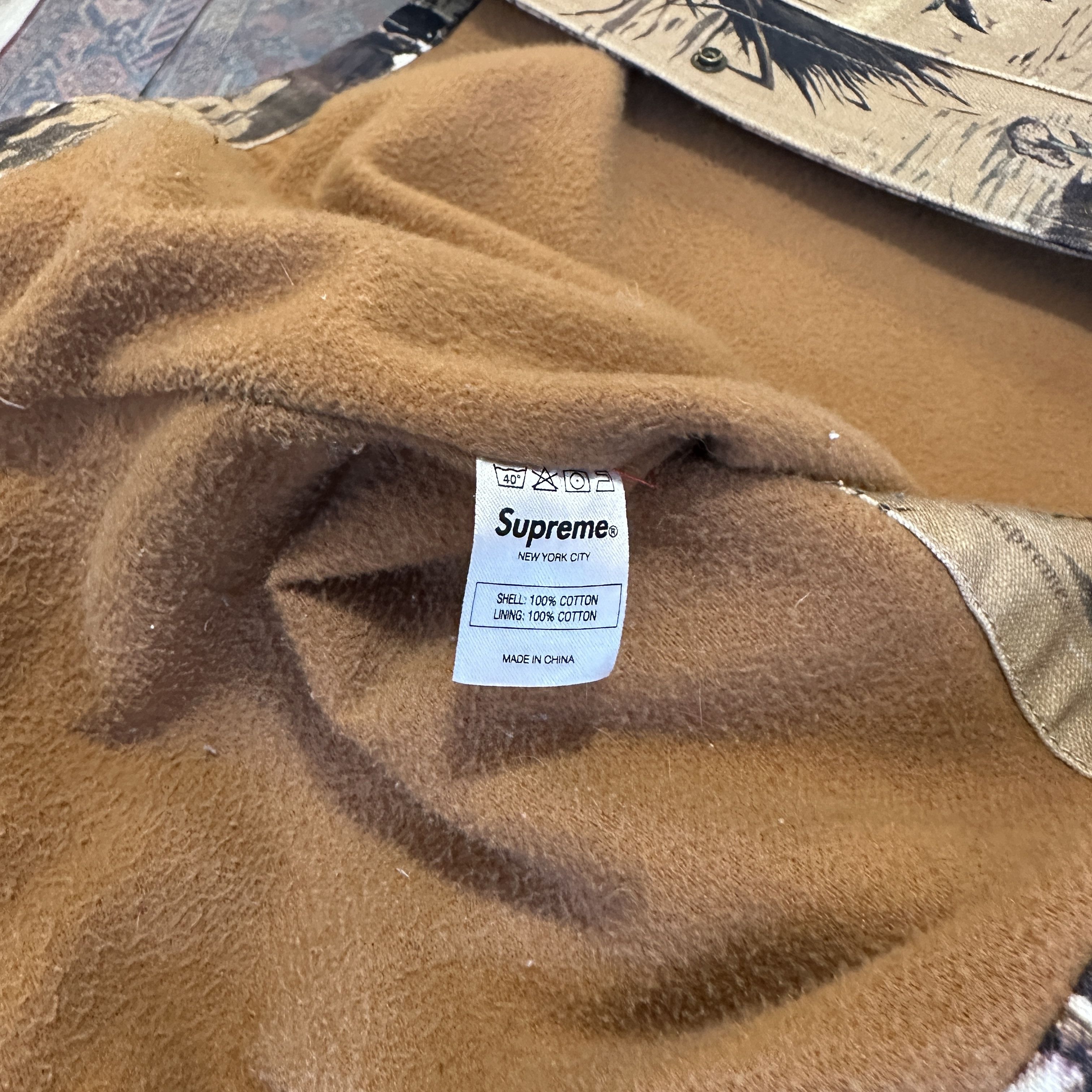 Supreme FW12 Supreme Dogs & Ducks Chore Jacket Size US M / EU 48-50 / 2 - 5 Thumbnail