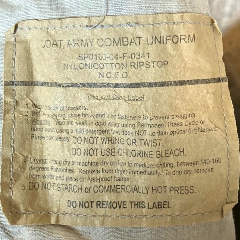Vintage Army Combat Mens Coat Green Camouflage Digicam Large Regular Jacket Size US L / EU 52-54 / 3 - 7 Thumbnail