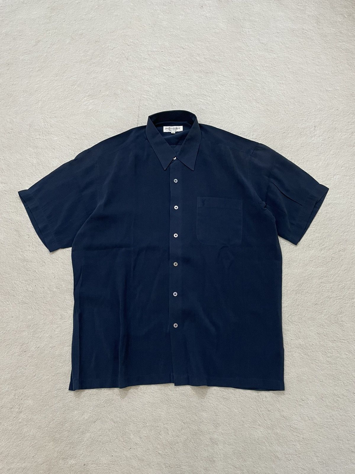 Yves Saint Laurent Vintage YSL Archival Shirt Hawaii Y2K Ifsix Japan Hysteric Size US XXL / EU 58 / 5 - 1 Thumbnail