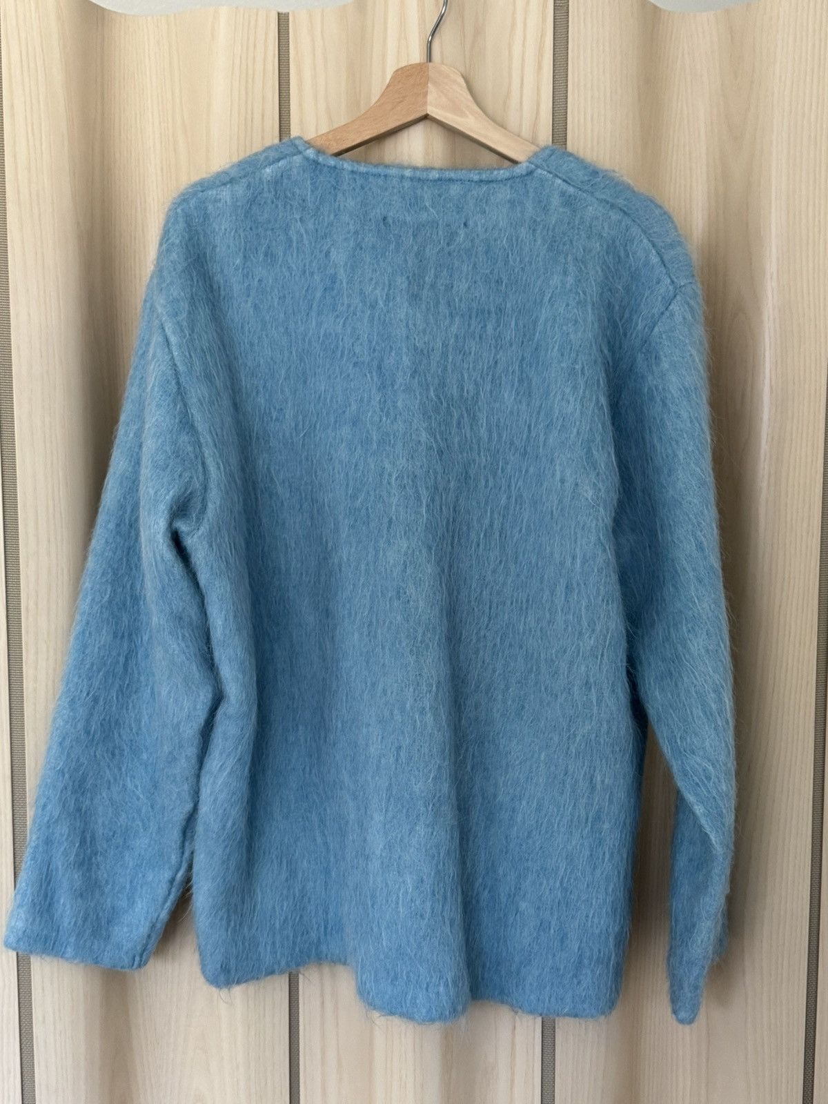 Our Legacy Cardigan Baby Blue Mohair