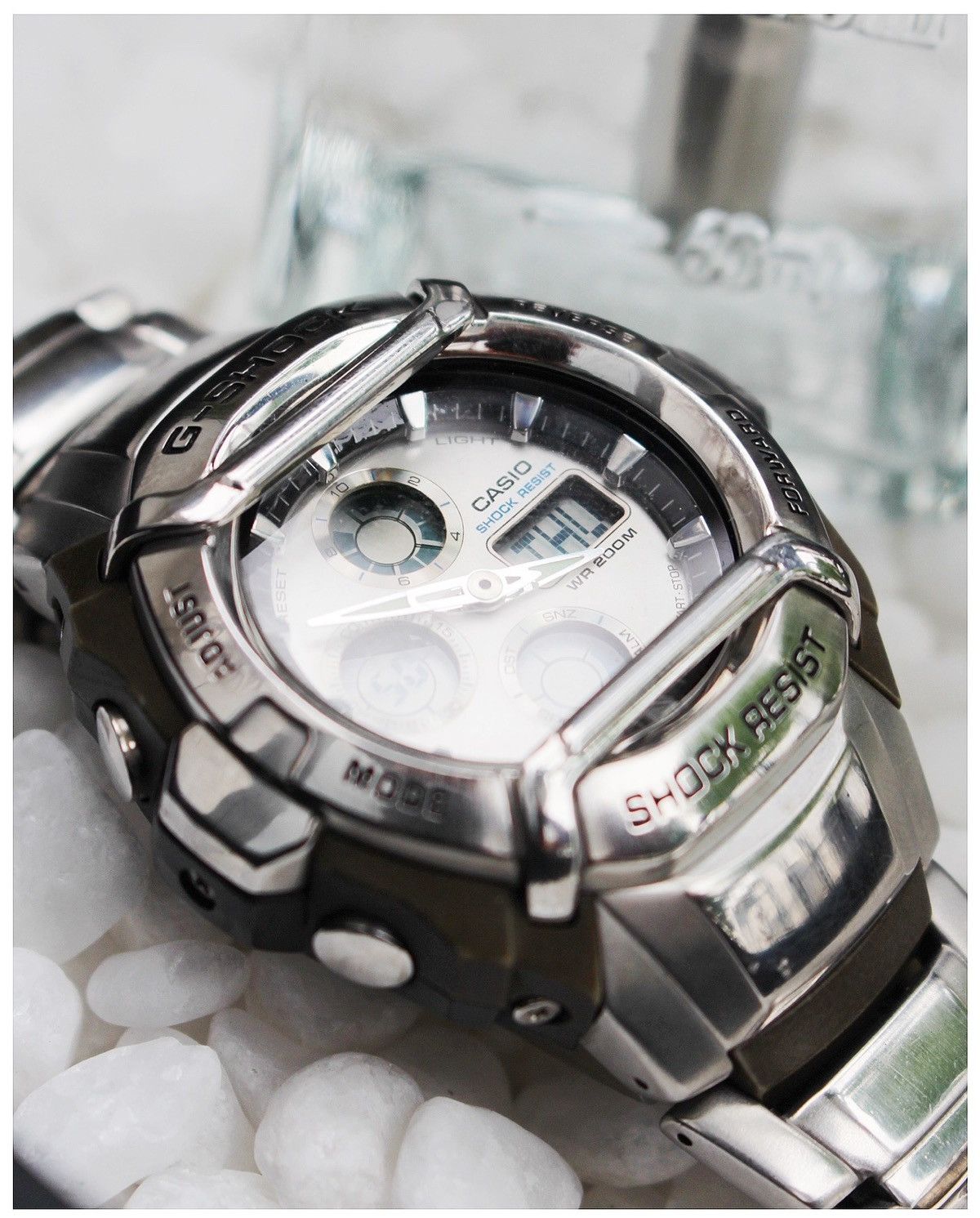 Casio 2000S CASIO G-SHOCK G-511D STAINLESS STEEL HYBRID WATCH Size ONE SIZE - 3 Thumbnail