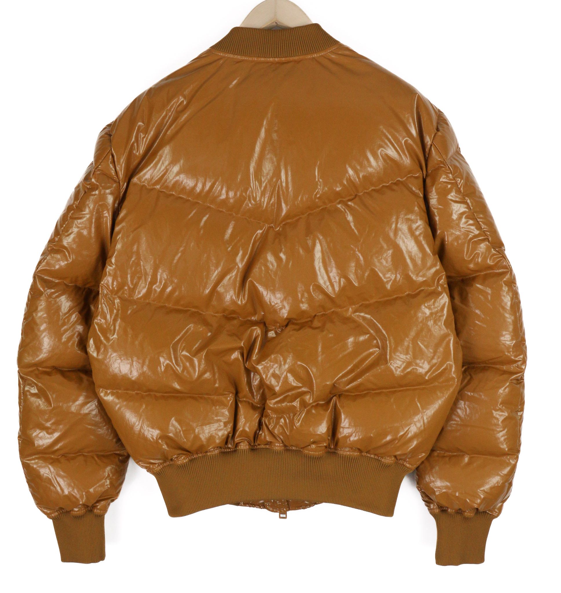 Diesel W-STEN L Brown Duck Down Quilted Zip Jacket 40013 Size US L / EU 52-54 / 3 - 2 Thumbnail