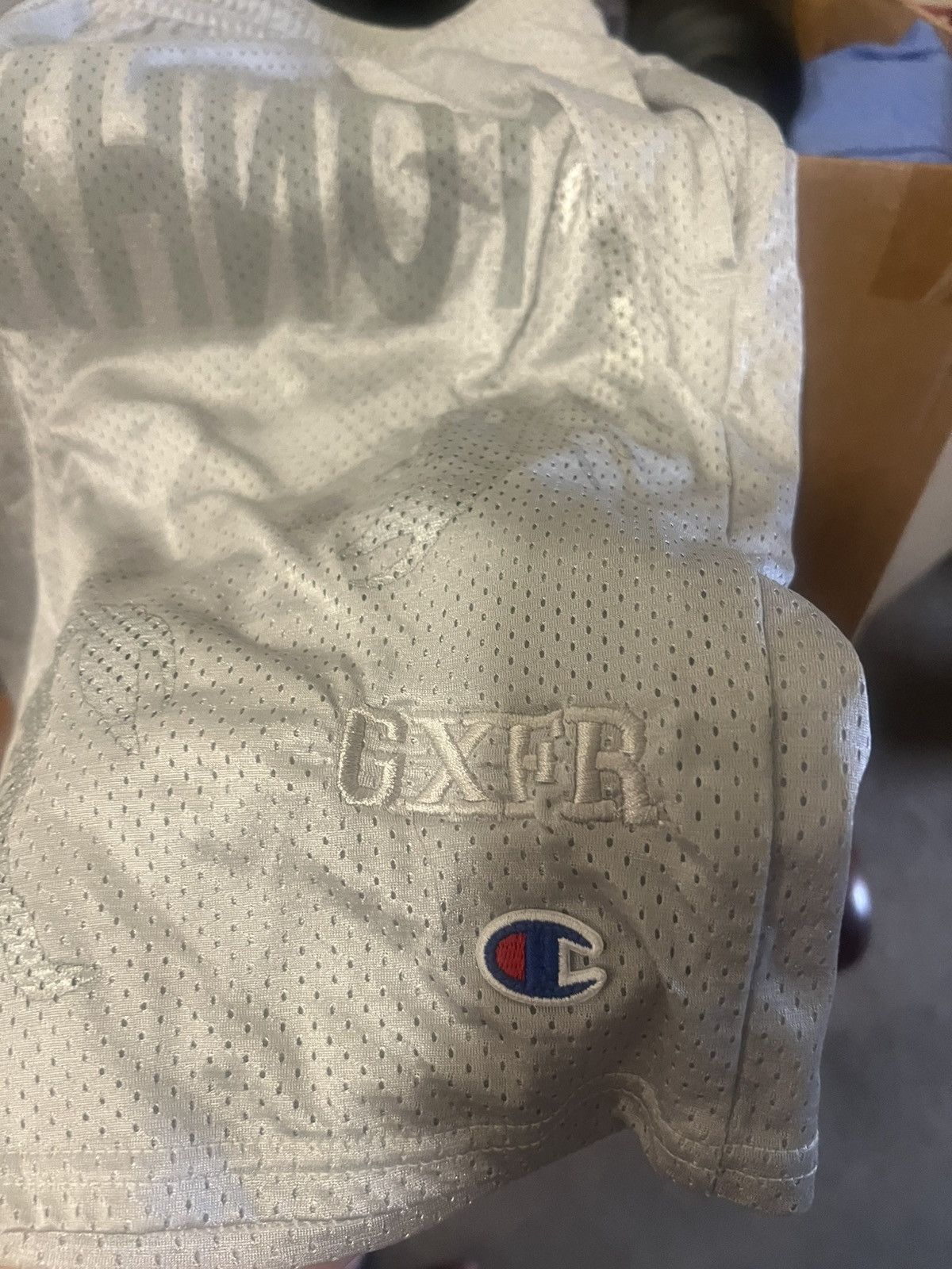 Champion 4th Rope Champion Westside Gunn silver shorts medium Size US 30 / EU 46 - 4 Thumbnail
