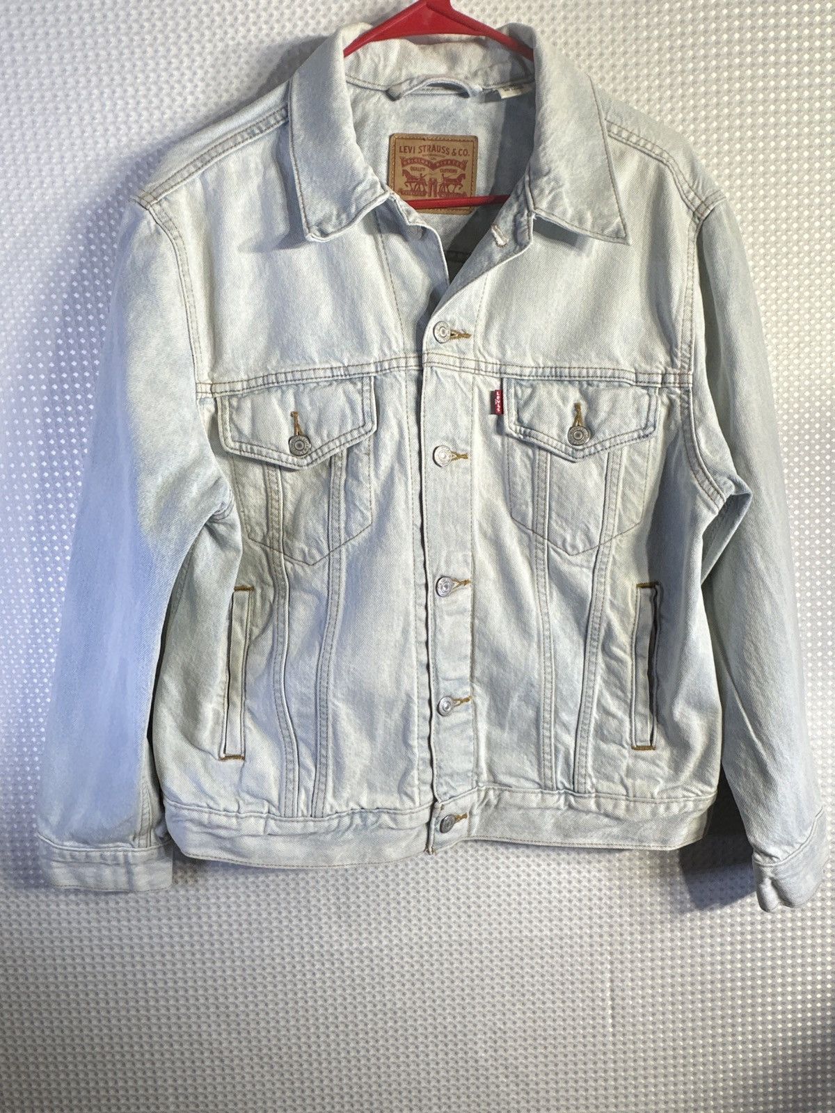 Levi's Levi’s Ladies Ex Boyfriend Tricker Denim Jacket Size L / US 10 / IT 46 - 5 Thumbnail