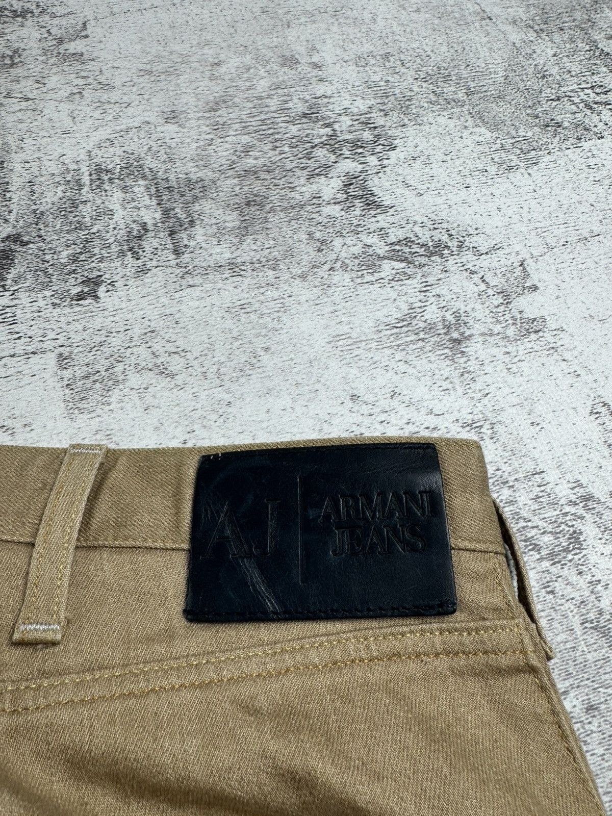 Armani Armani Jeans J45 Regular Fit Stretch Denim W30 L34 Beige GA Men’s Trousers Pants Size US 30 / EU 46 - 9 Thumbnail