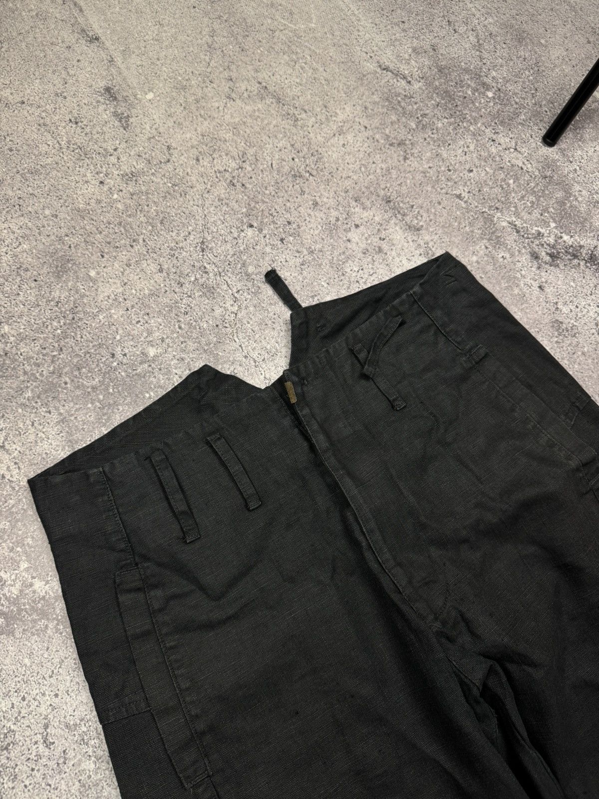 SYNGMAN CUCALA Avant Garde SYNGMAN CUCALA Linen Pants Rick Owens Style Rare Size US 30 / EU 46 - 4 Thumbnail
