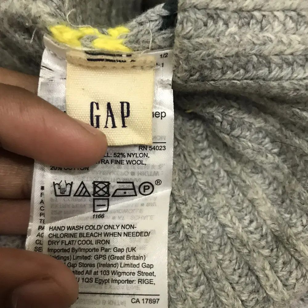 Gap × Vintage Gap Stripe Design Beanie Hat Size ONE SIZE - 5 Thumbnail